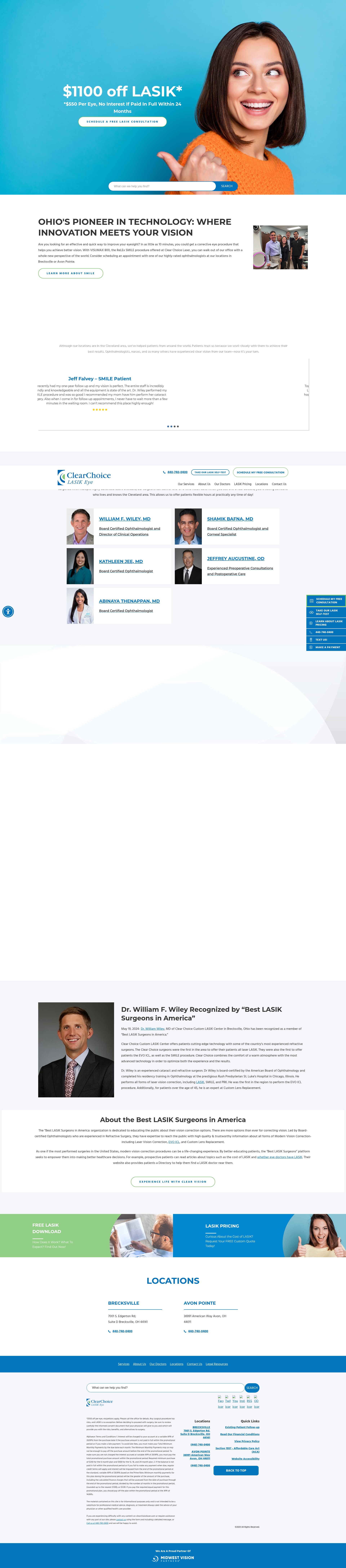 Screenshot of clearchoicelaser.com