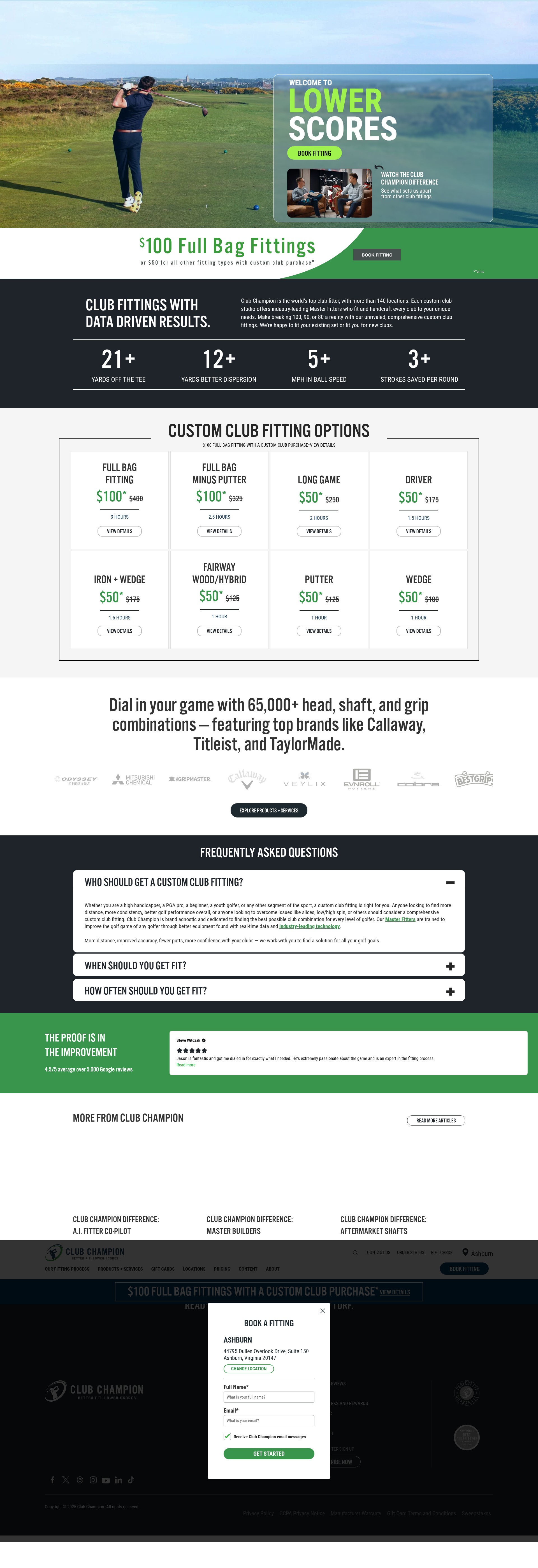 Screenshot of clubchampion.com