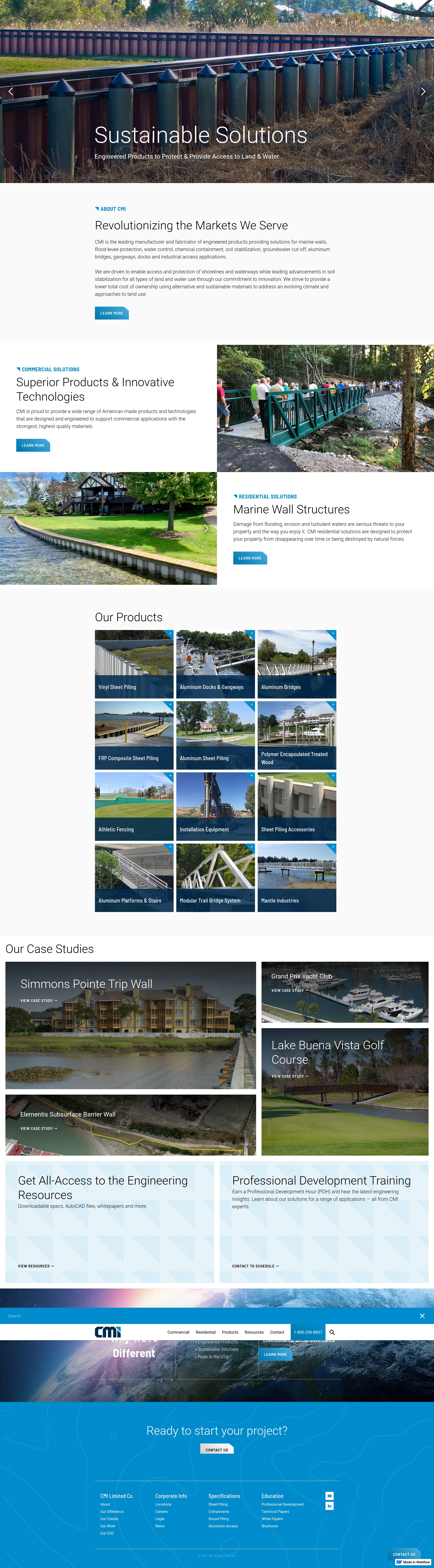 Screenshot of cmilc.com