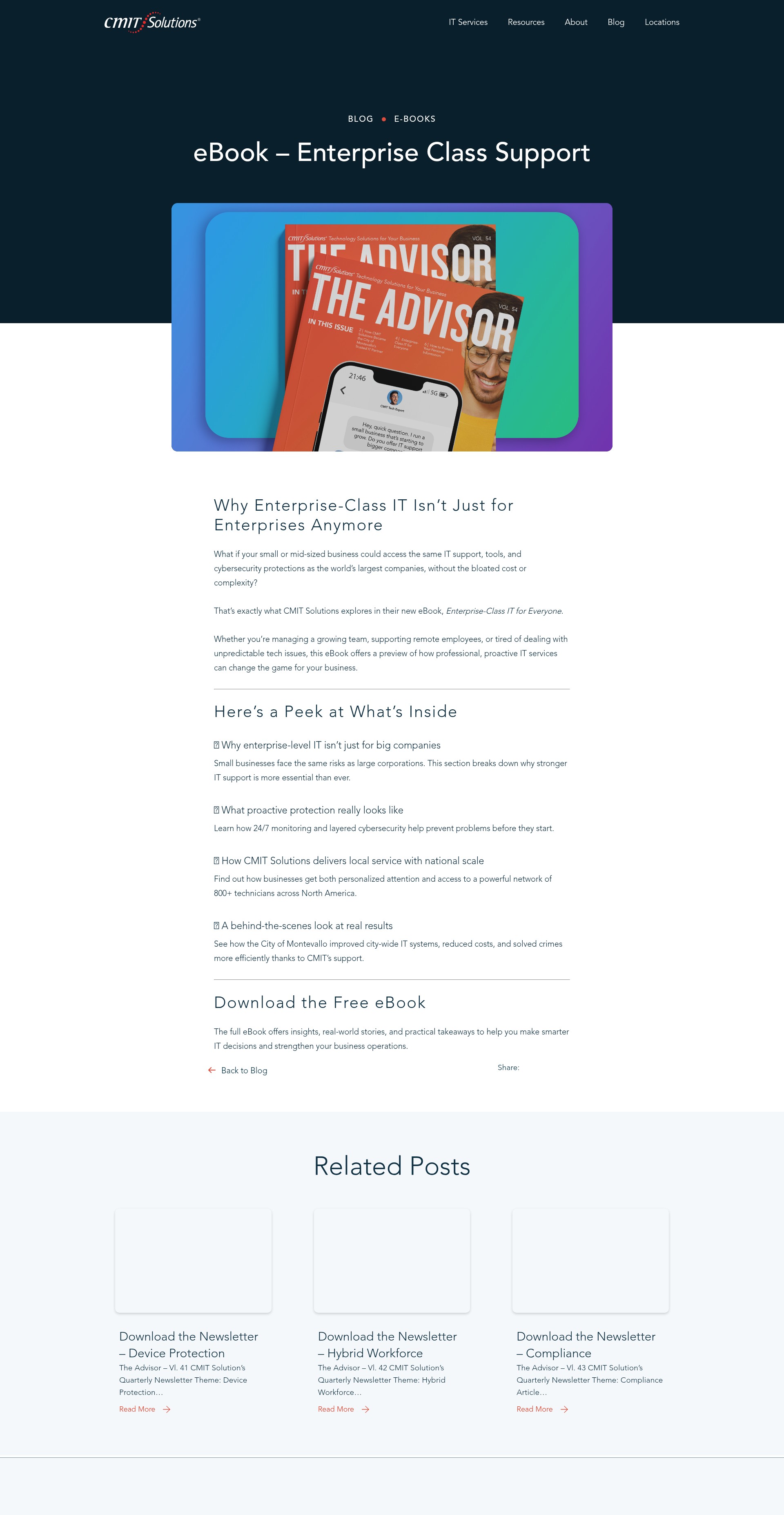 Screenshot of cmitsolutions.com