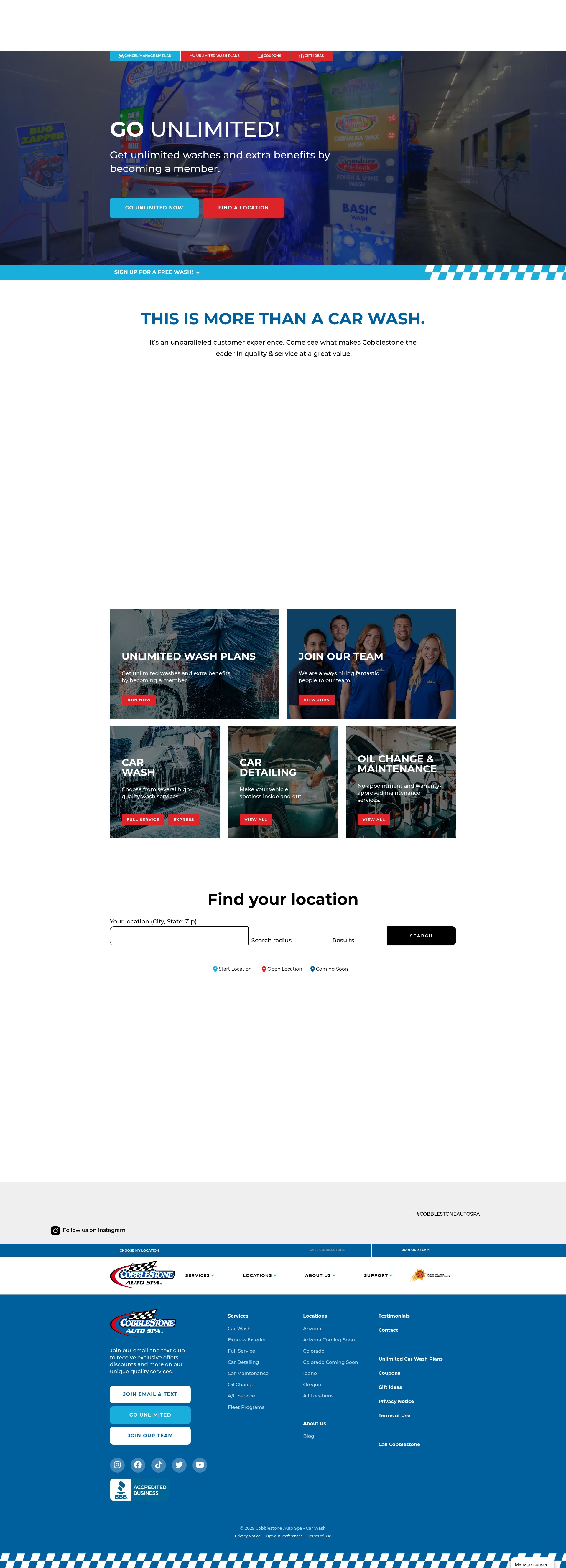 Screenshot of cobblestone.com