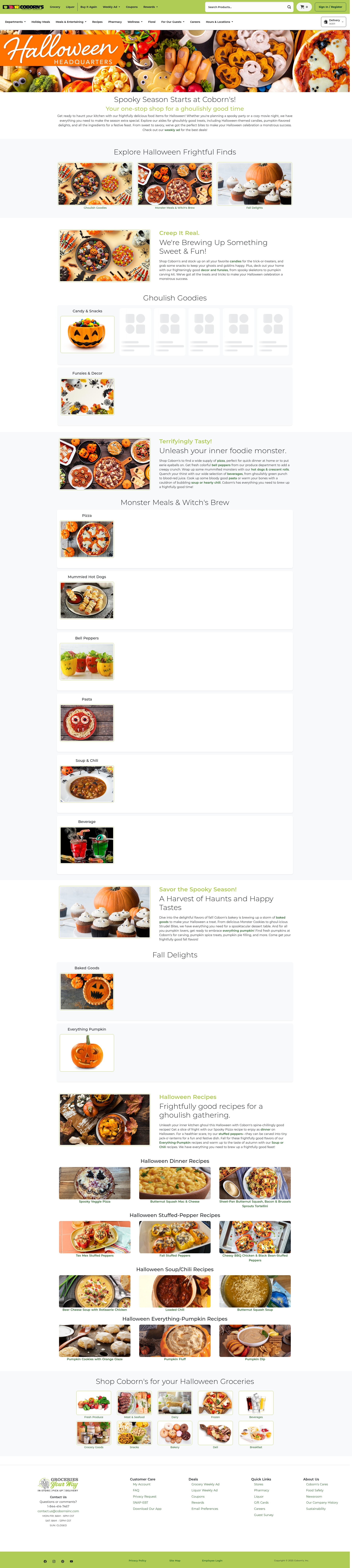 Screenshot of coborns.com