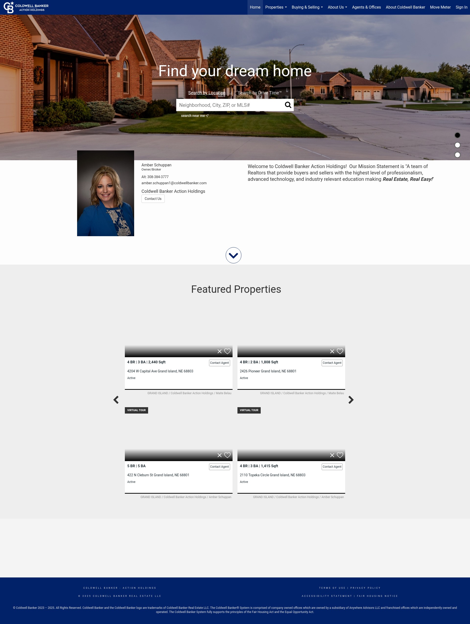 Screenshot of coldwellbankeractionholdings.com