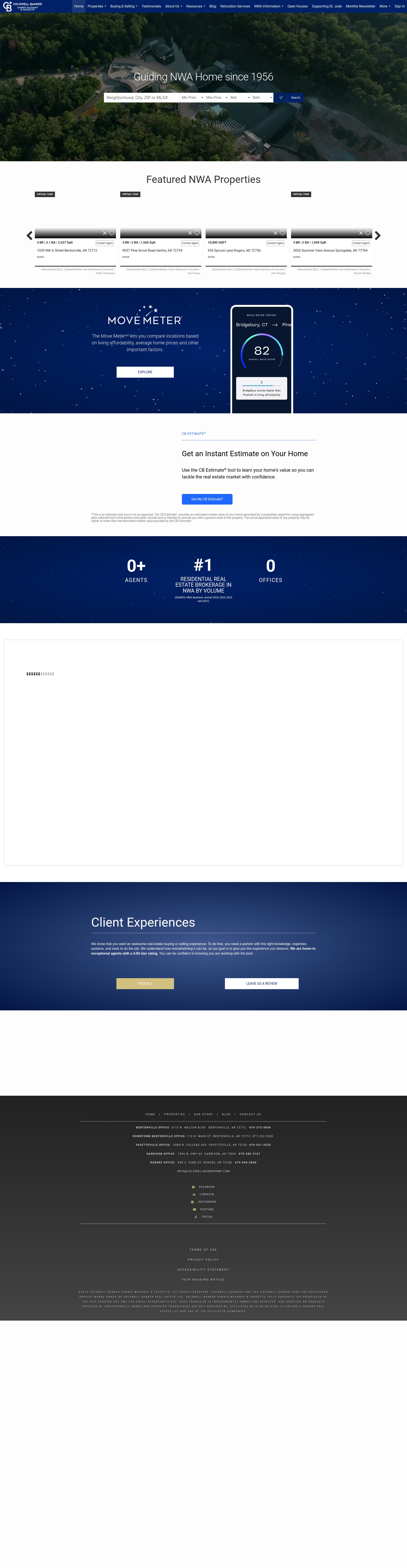 Screenshot of coldwellbankernwa.com