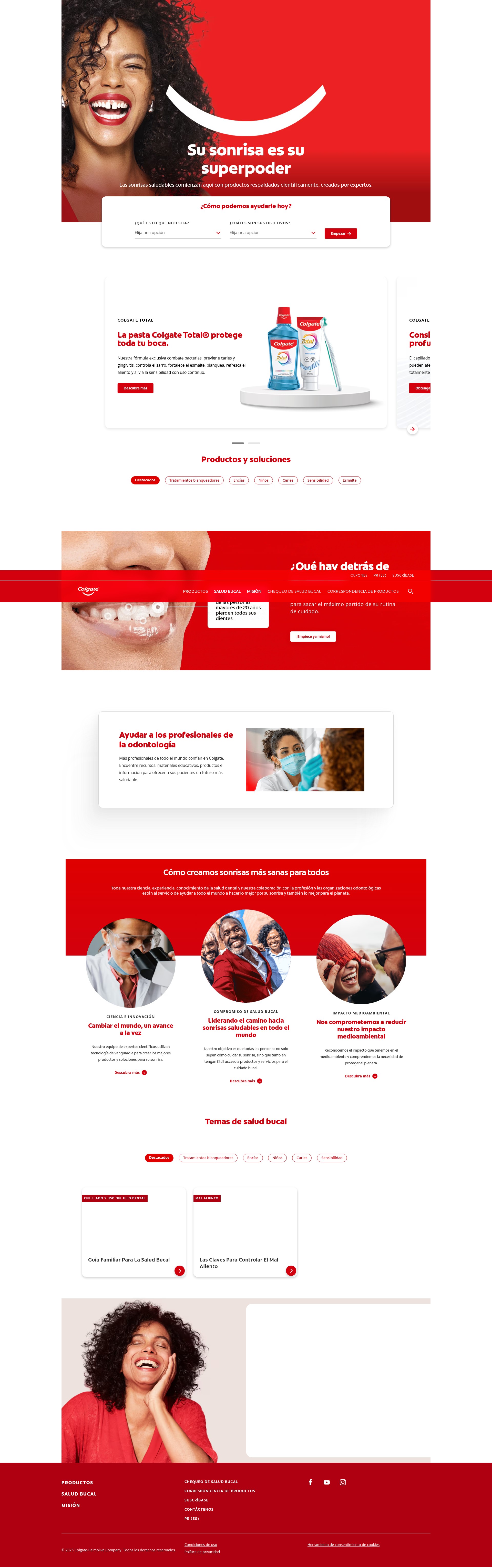 Screenshot of colgate.com.pr