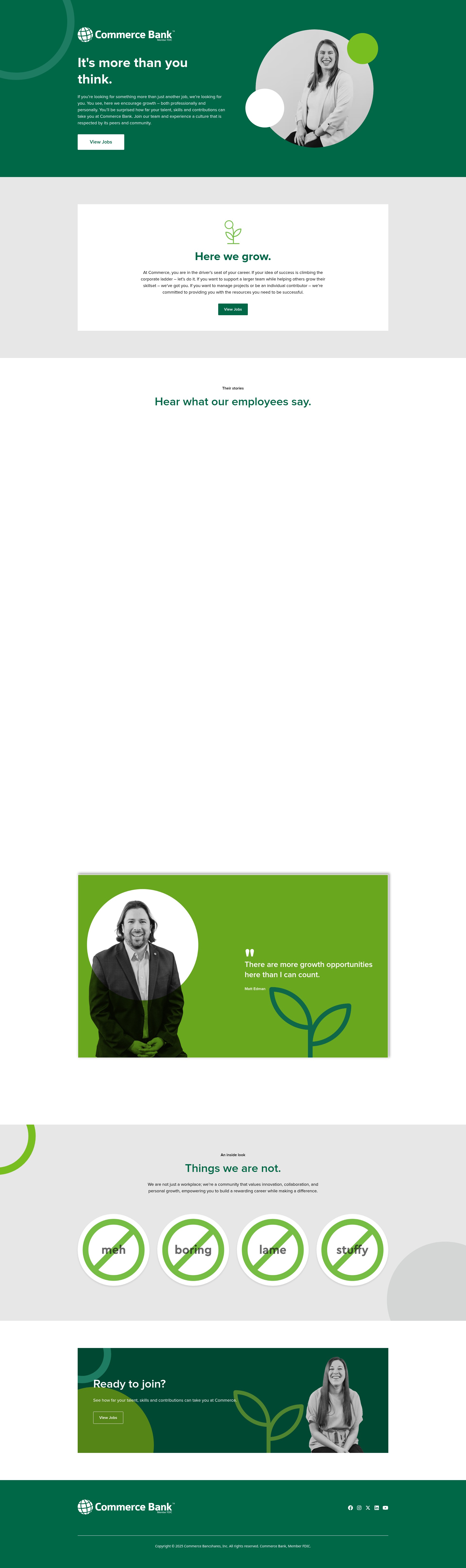 Screenshot of commerce-bank-careers.webflow.io