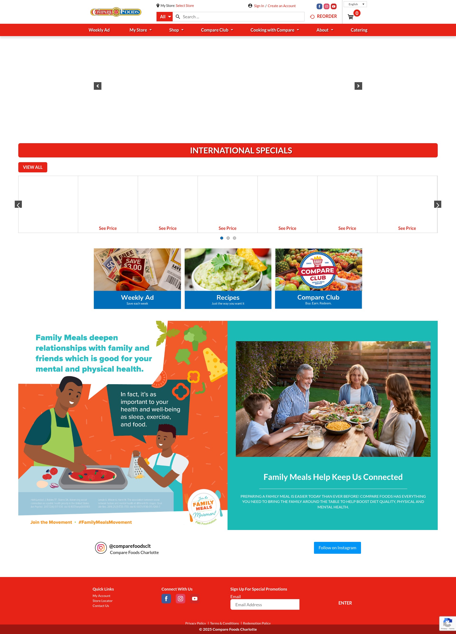 Screenshot of compareclt.com