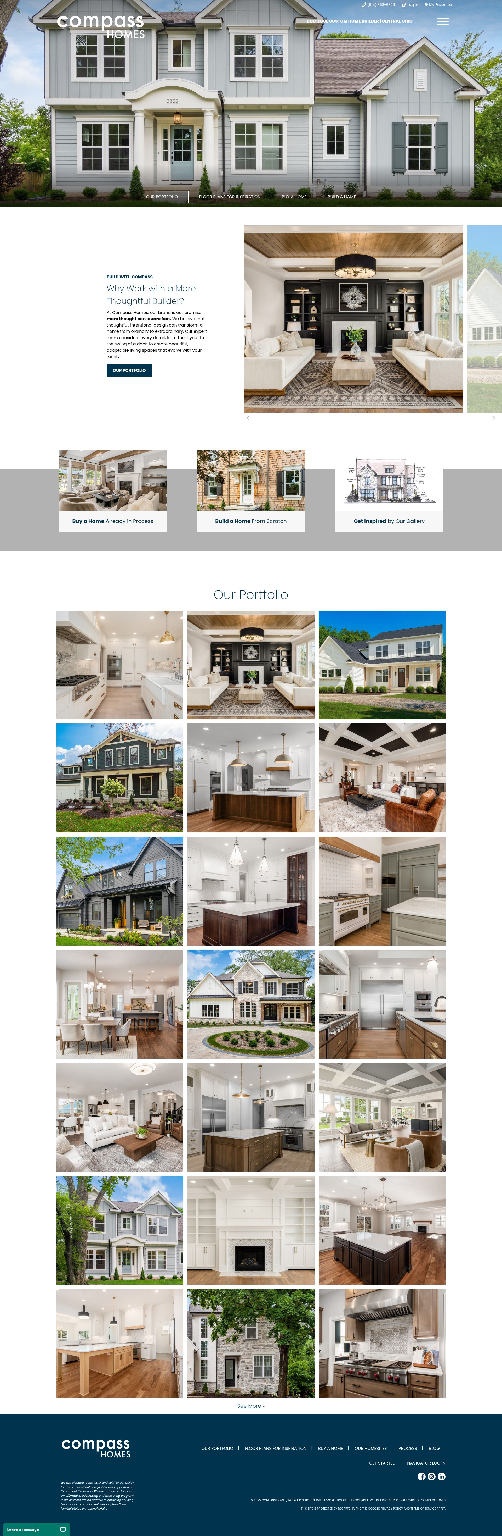 Screenshot of compasshomes.com