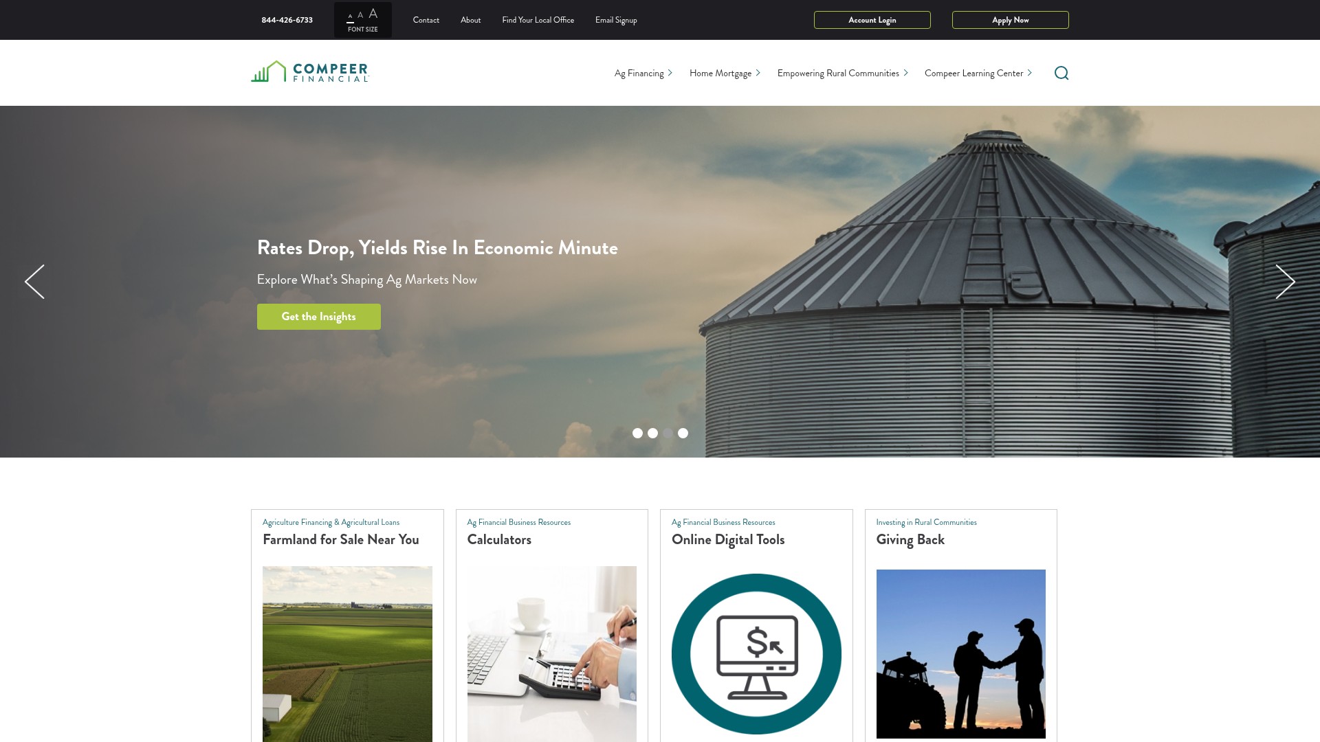 Screenshot of compeer.com