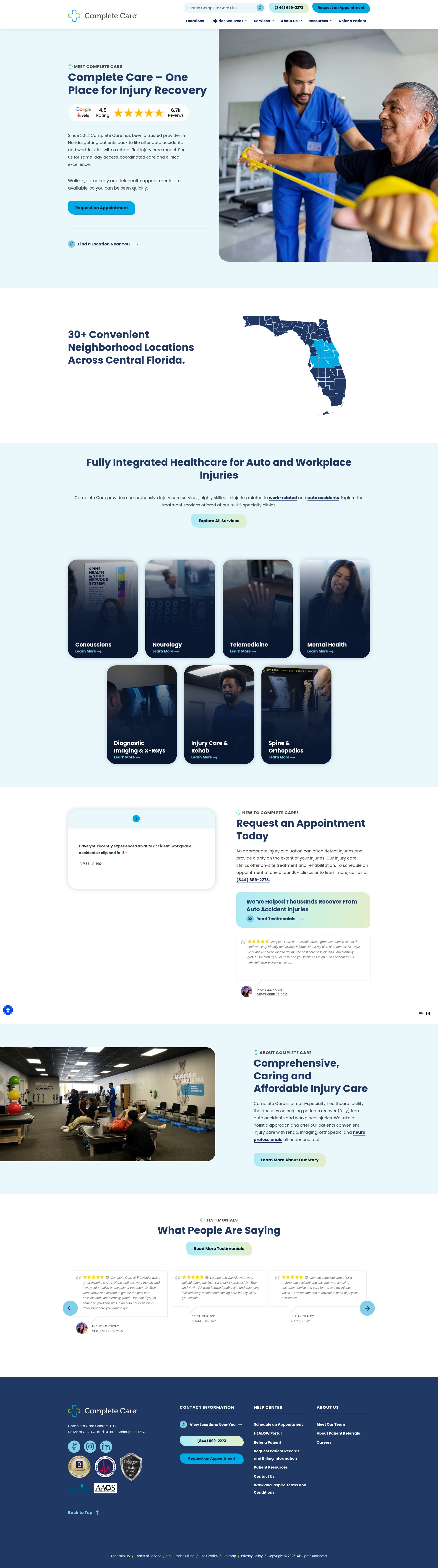 Screenshot of complete-care.com