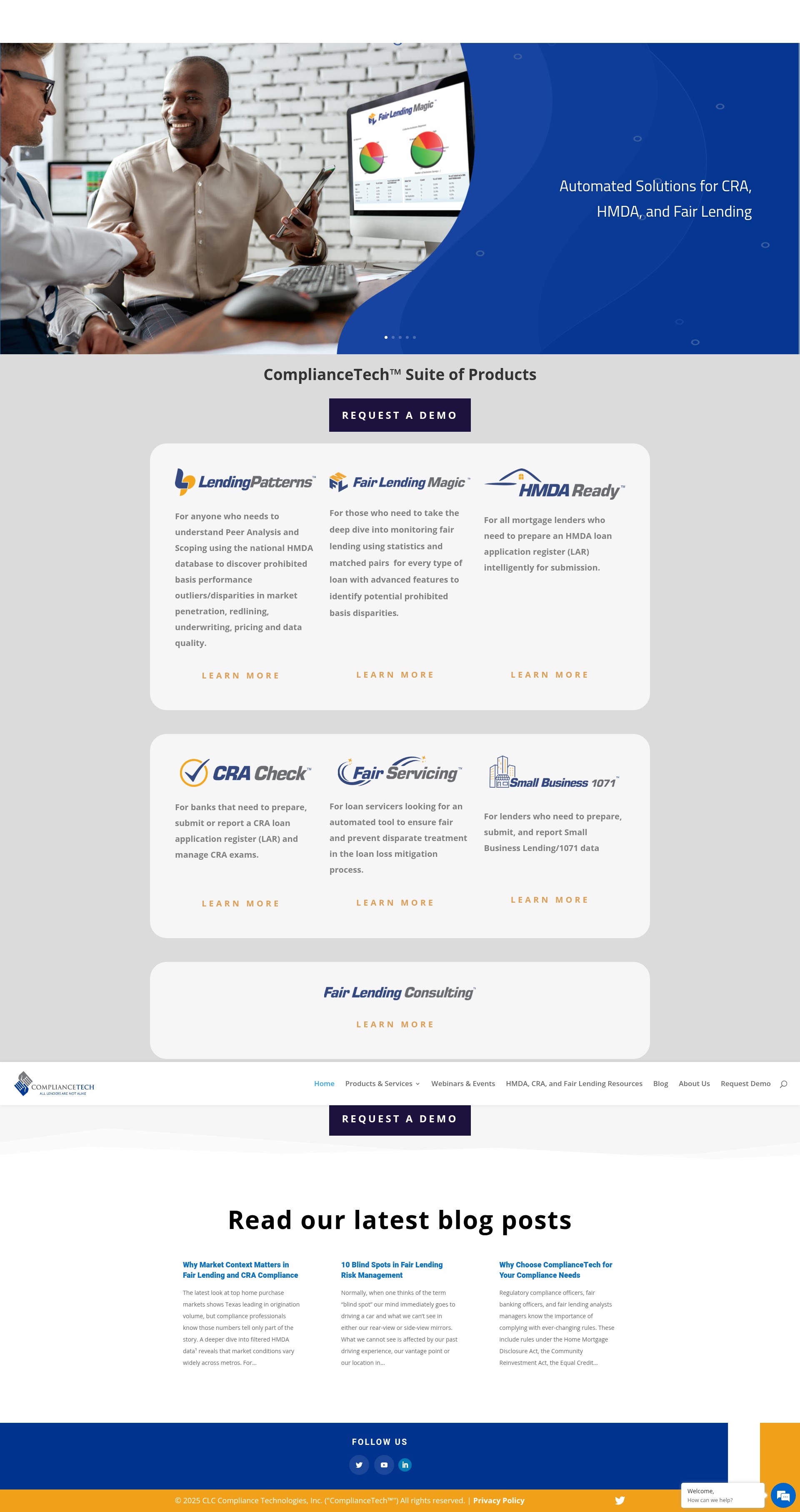 Screenshot of compliancetech.com