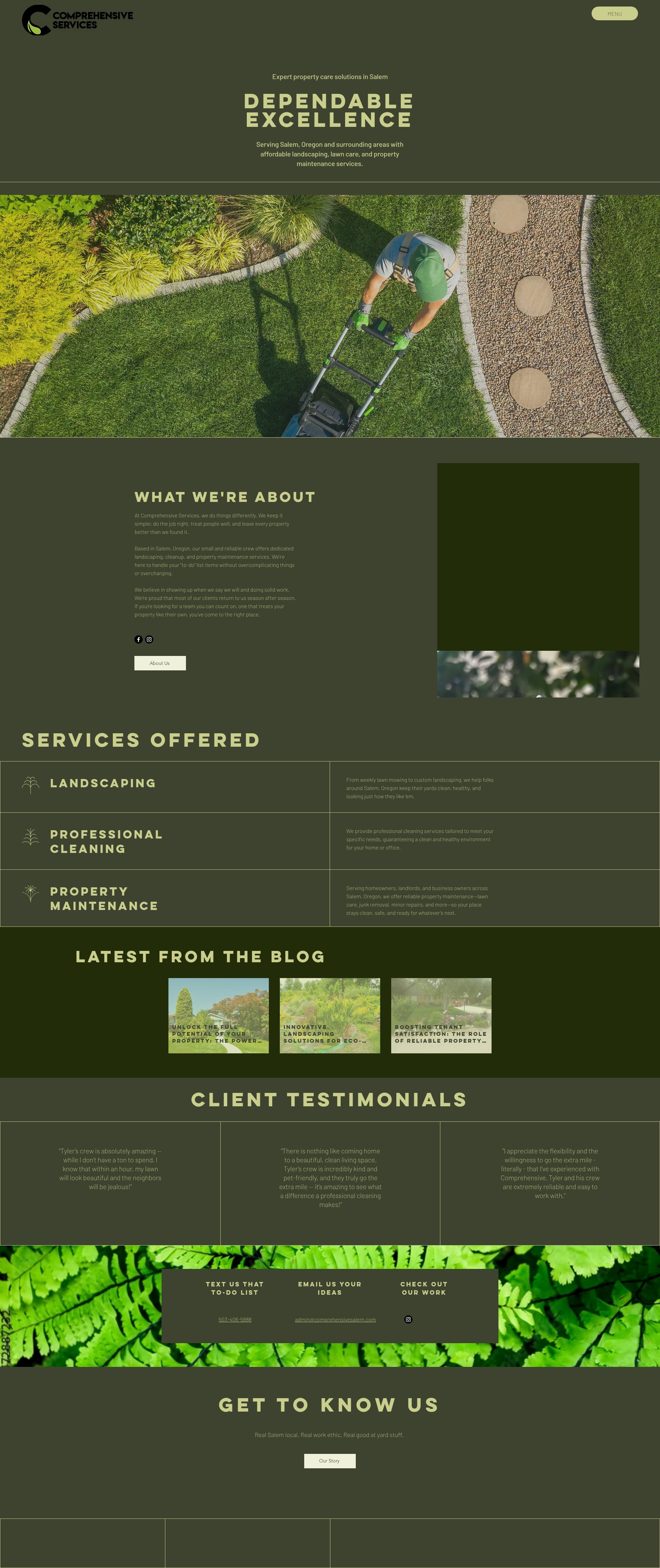 Screenshot of comprehensivesalem.com