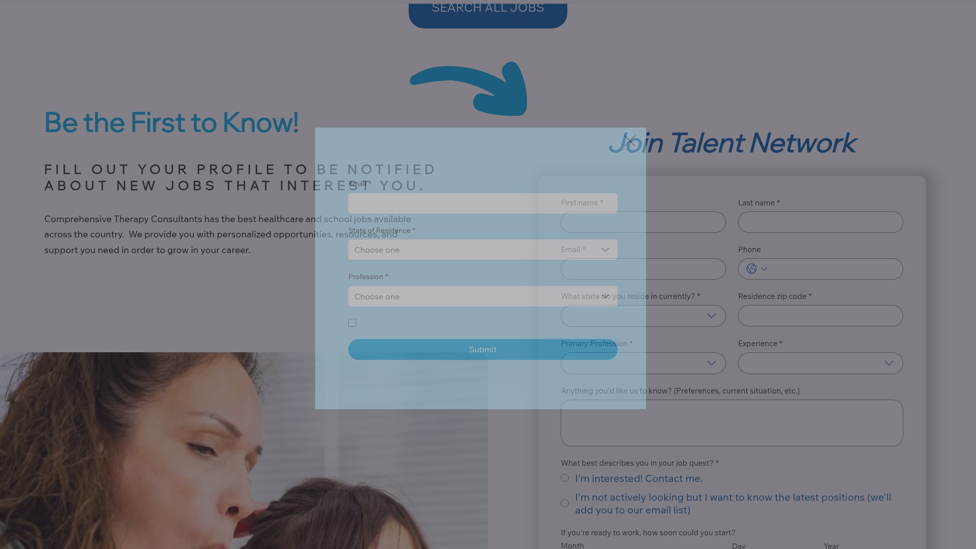 Screenshot of comprehensivetherapyconsultants.com