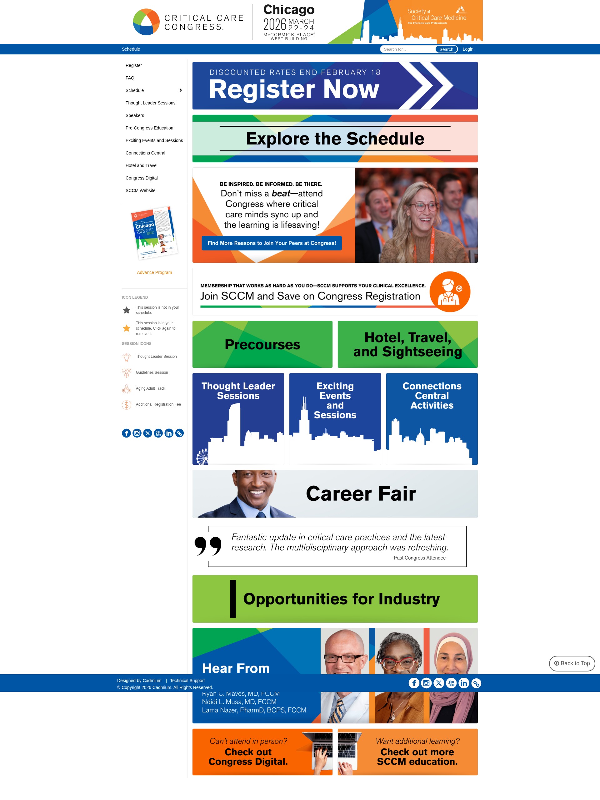 Screenshot of congress2026.eventscribe.net