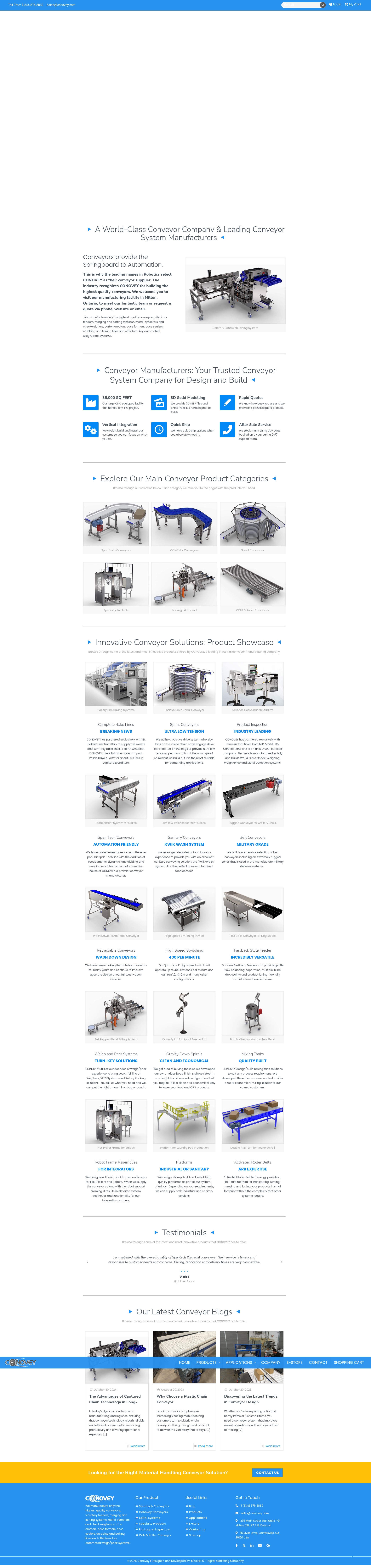 Screenshot of conovey.com