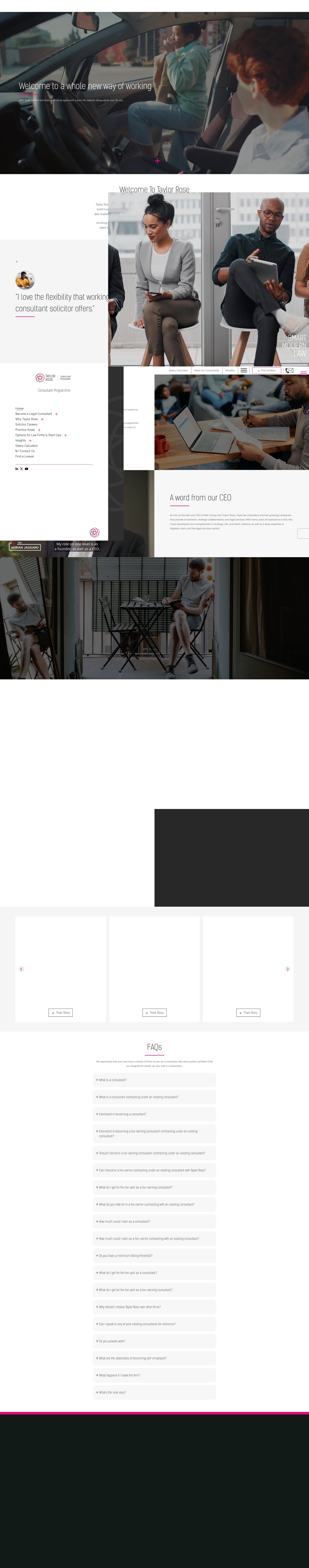 Screenshot of consultant-solicitor.co.uk