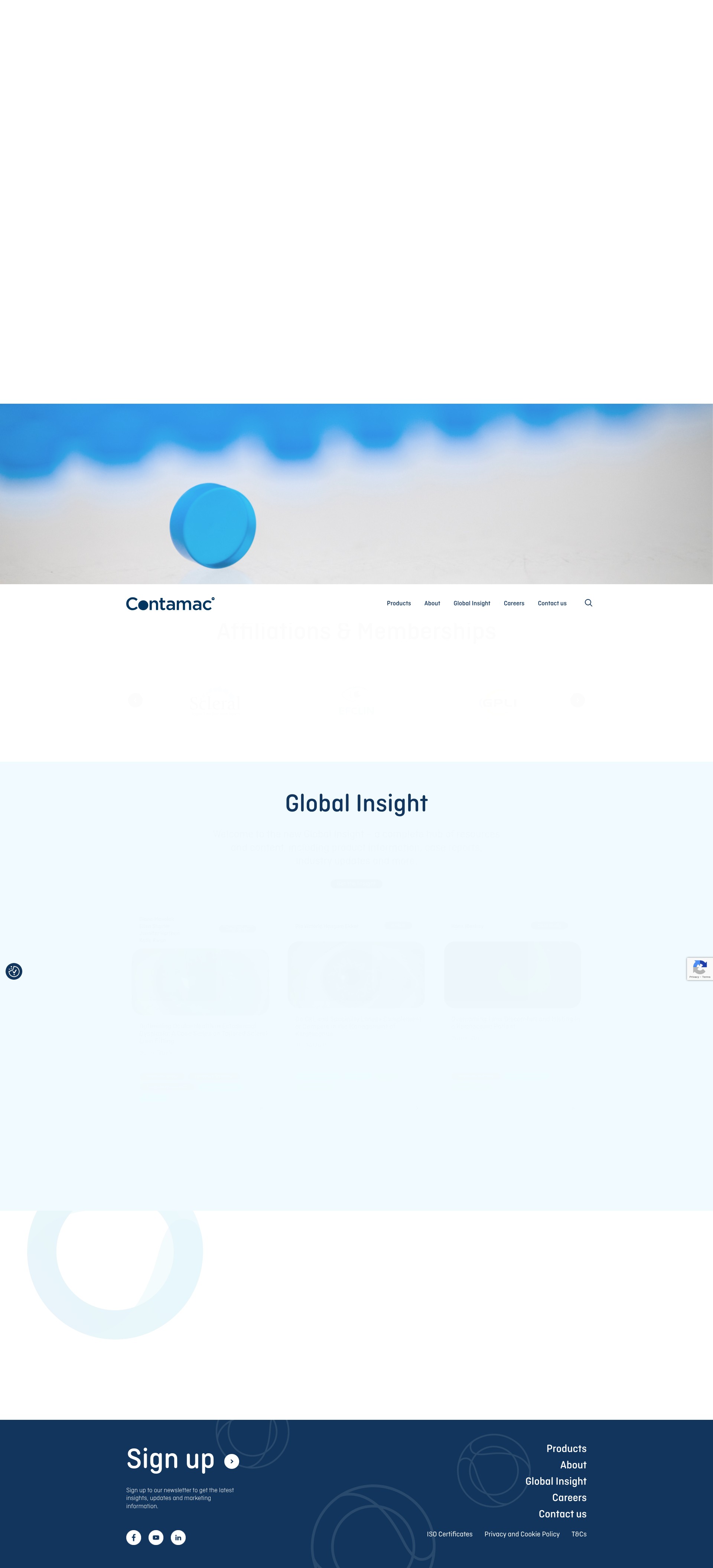 Screenshot of contamac.com