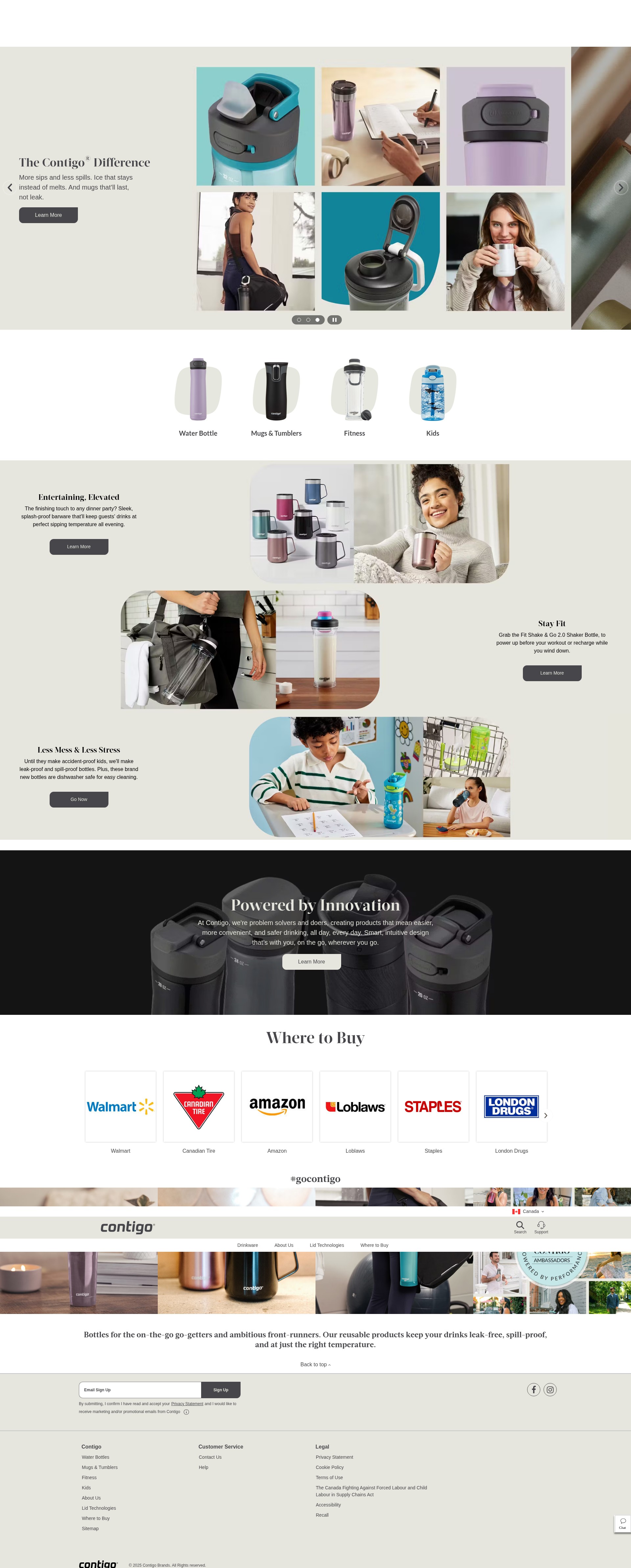 Screenshot of contigo.ca