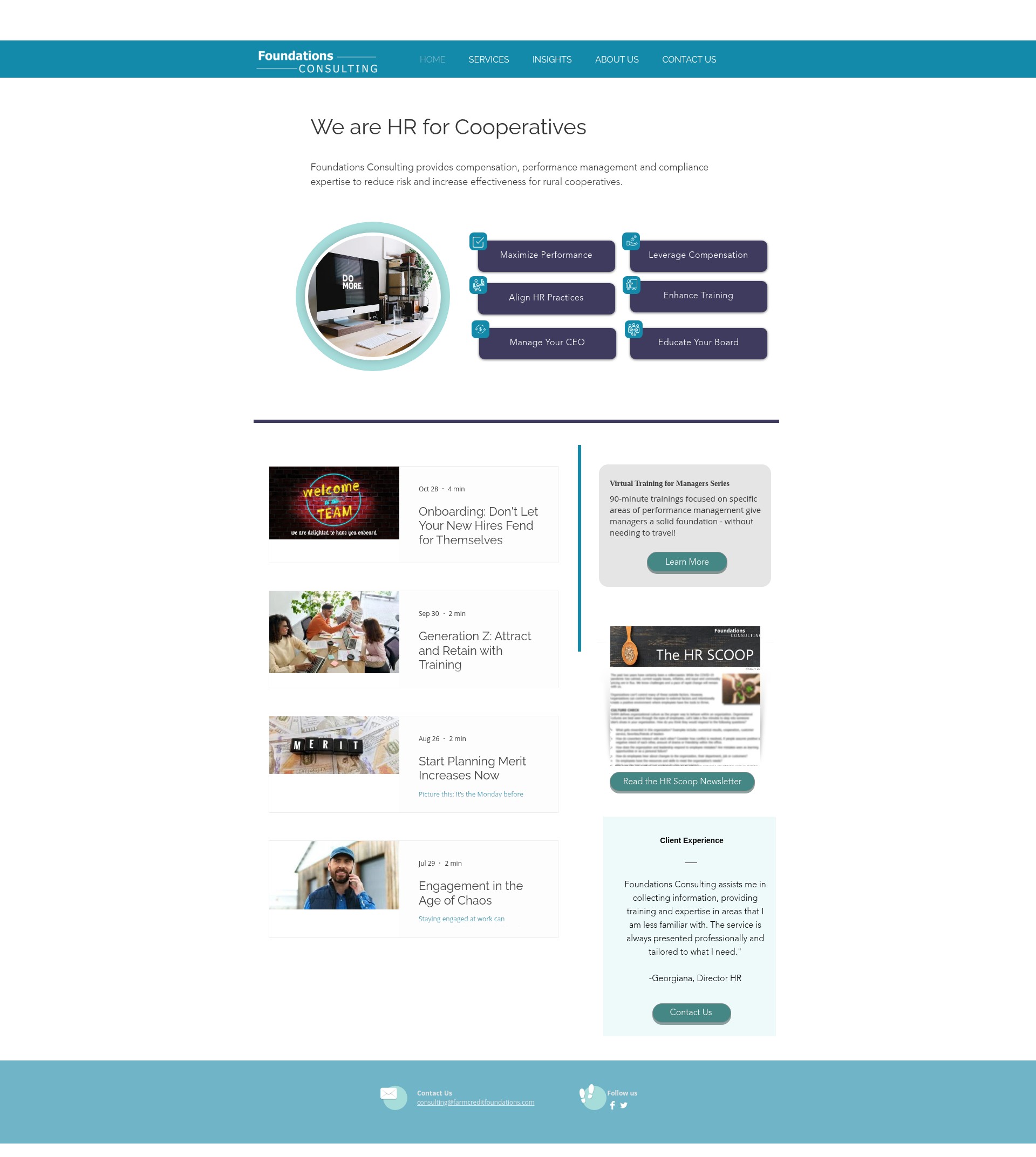 Screenshot of coophrconsulting.com