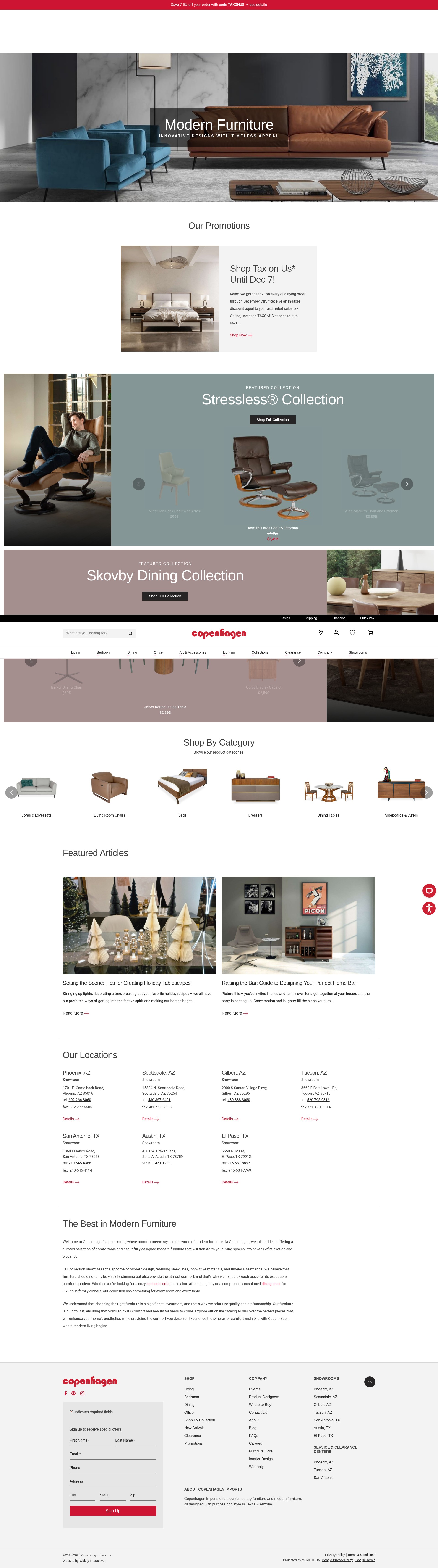 Screenshot of copenhagenliving.com