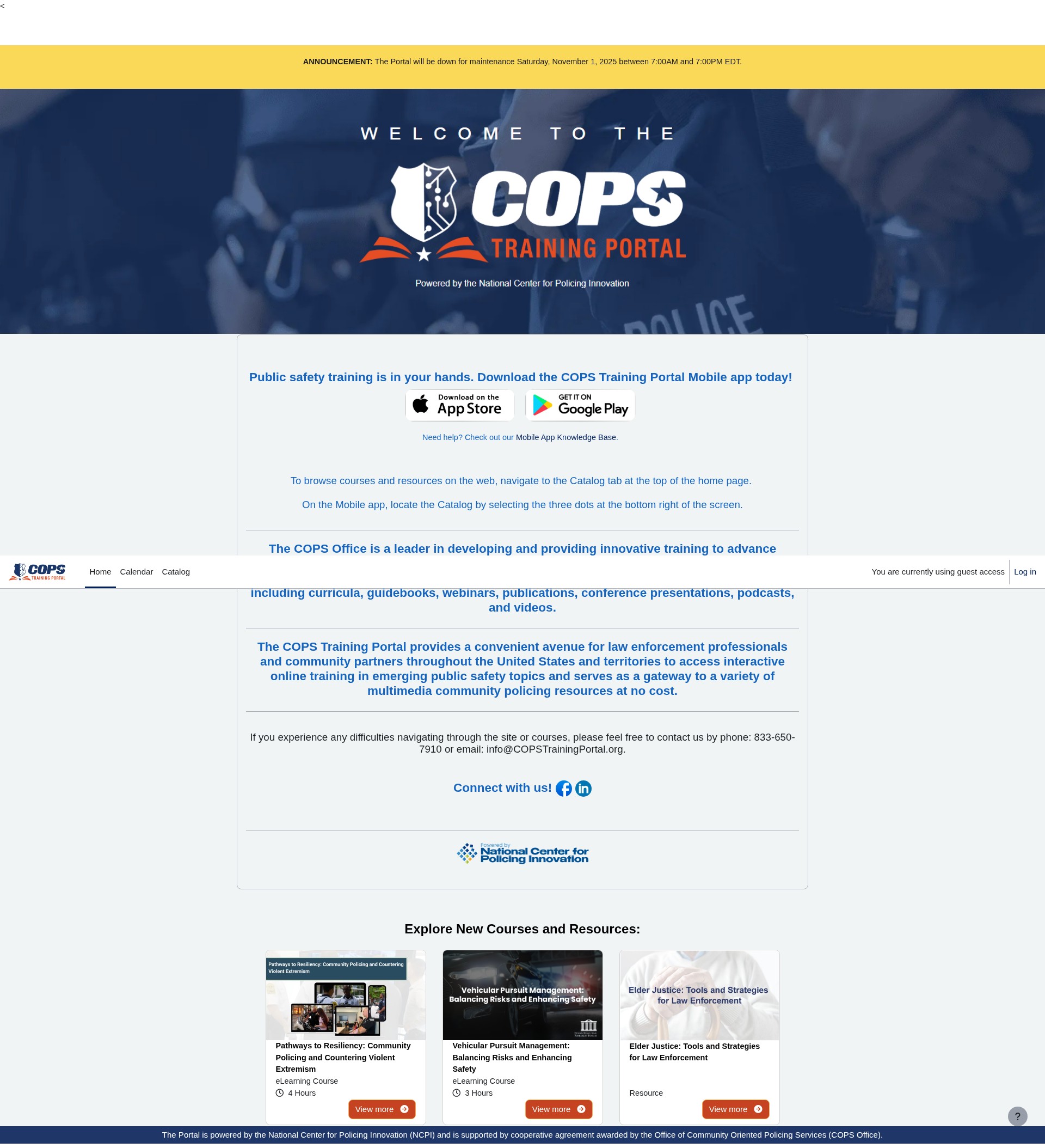Screenshot of cops.unhosting.site