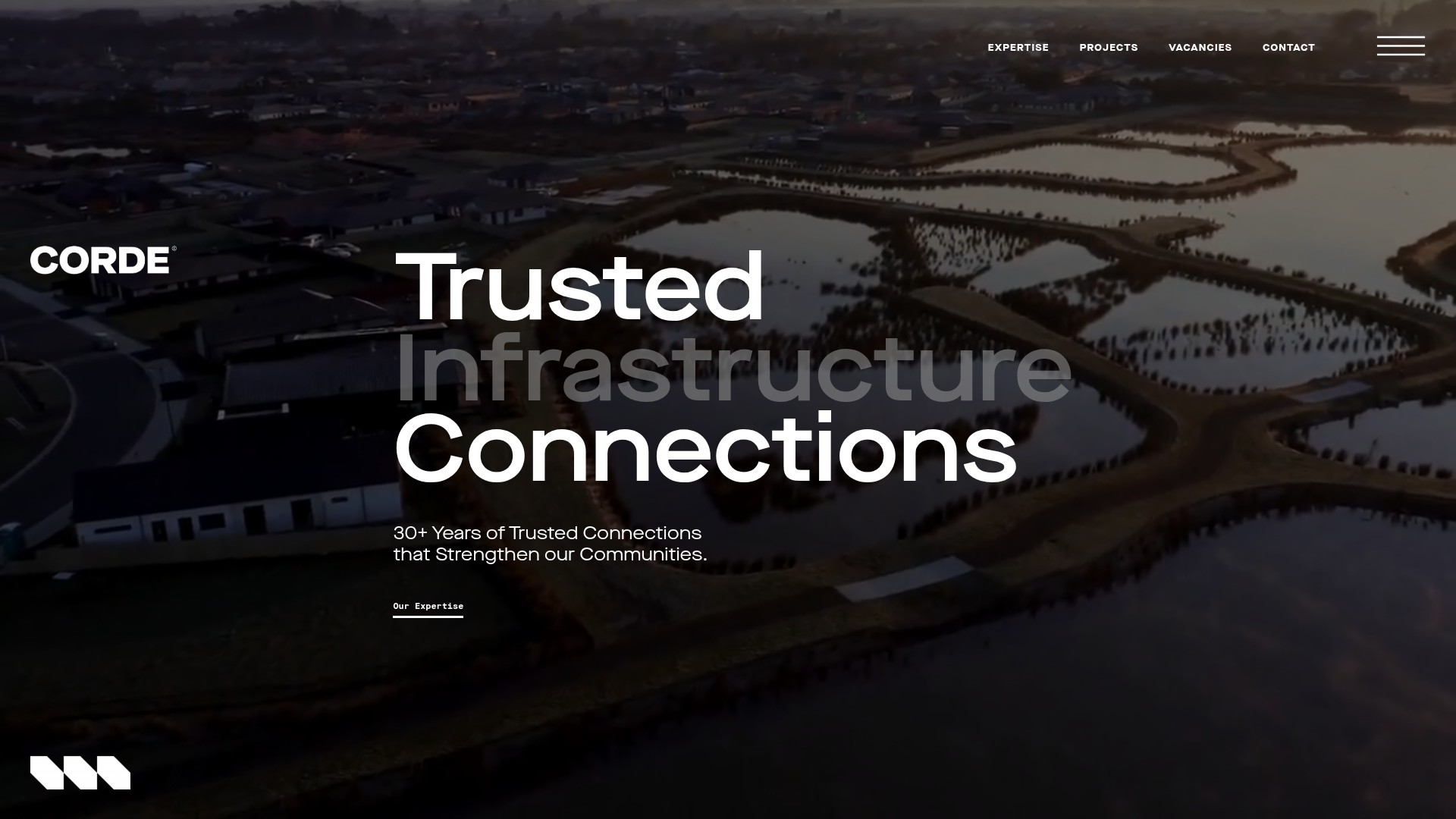 Screenshot of corde.nz