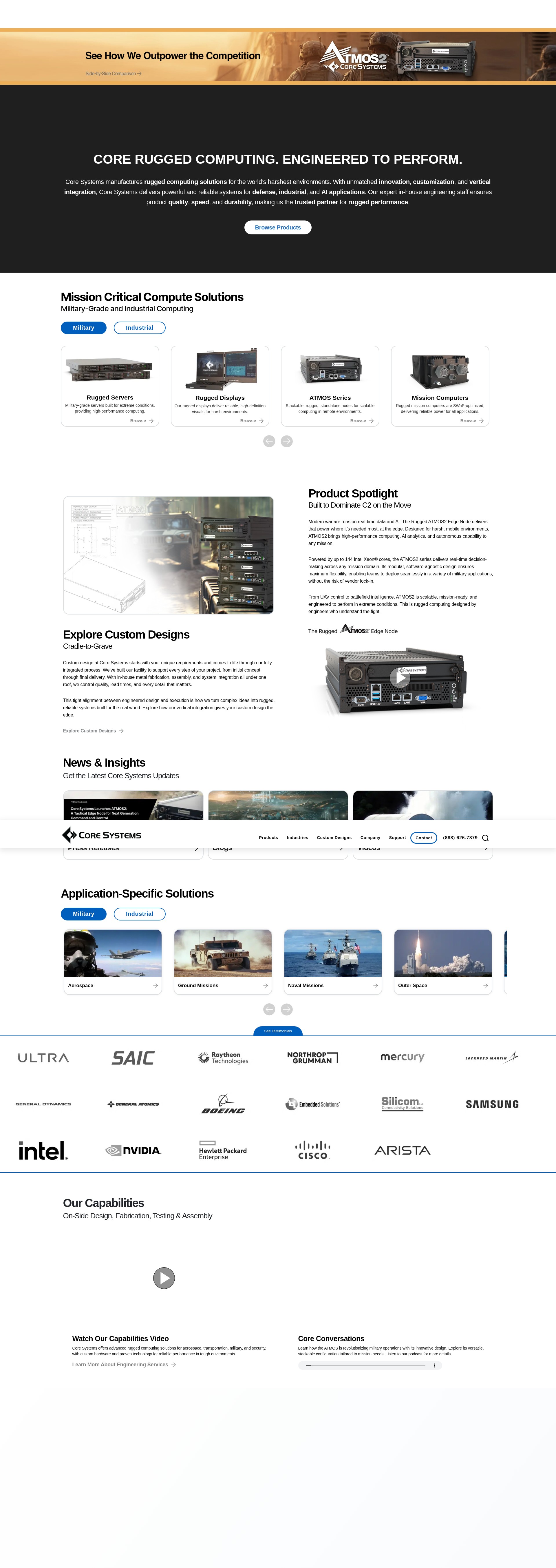 Screenshot of core-systems.com