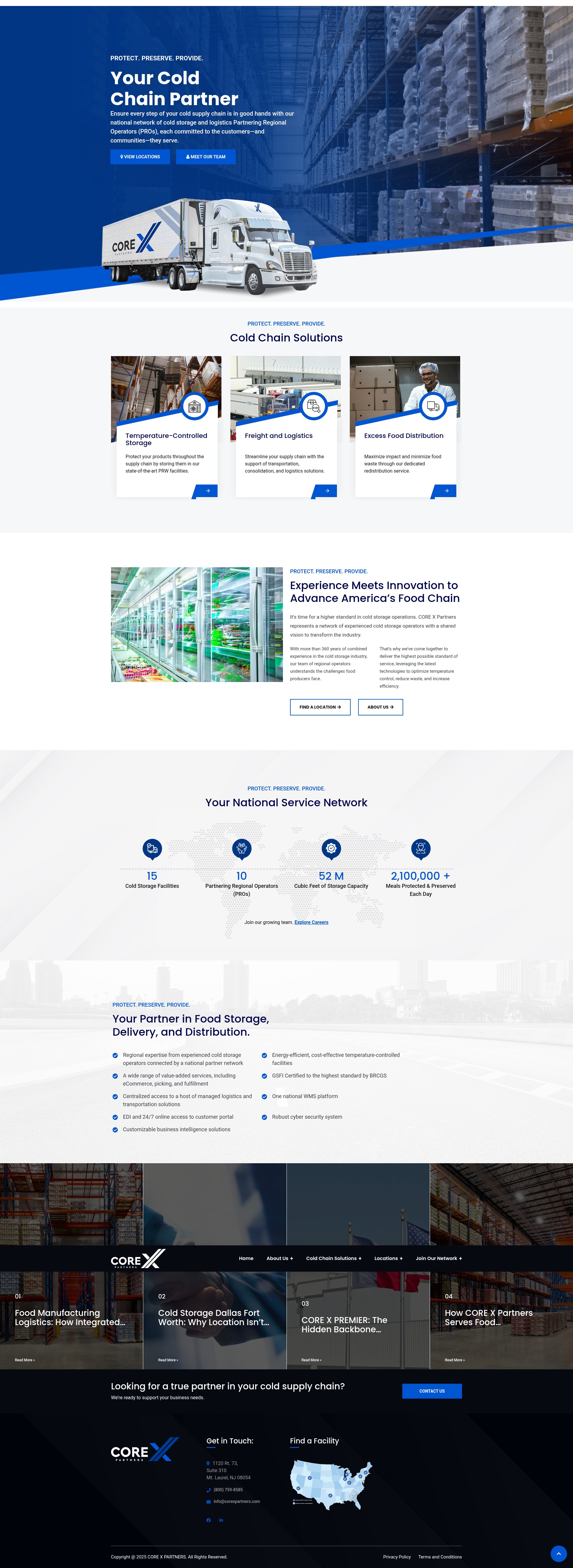 Screenshot of corexpartners.com