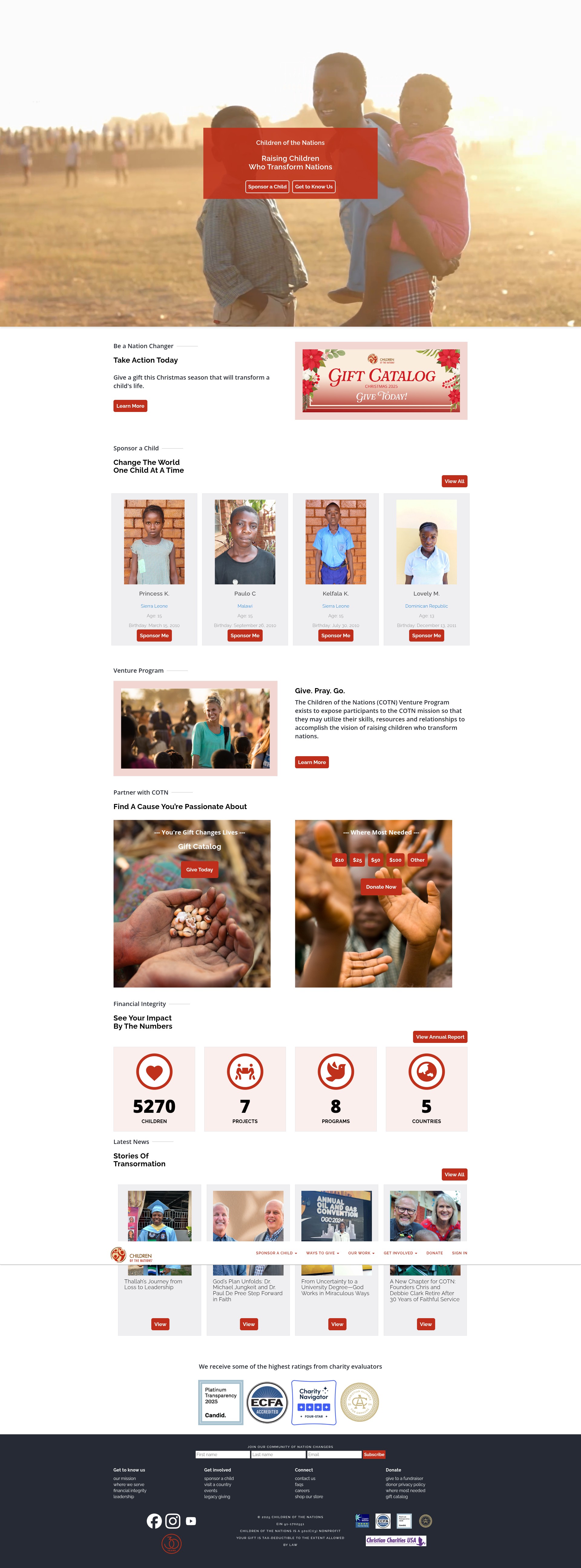 Screenshot of cotni.org