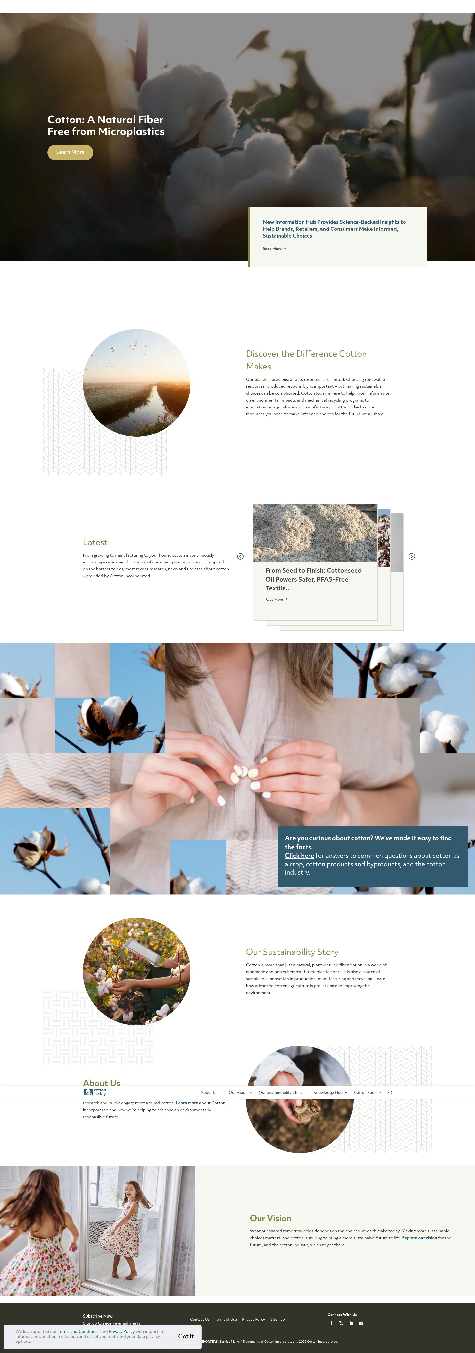 Screenshot of cottontoday.cottoninc.com