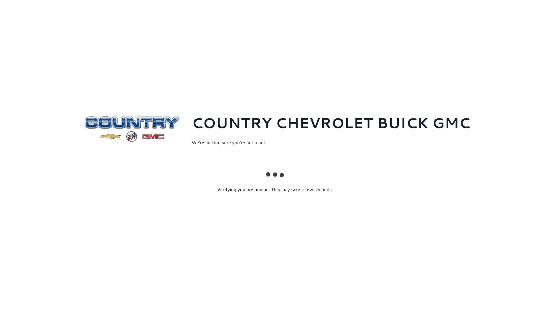 Screenshot of country-chevrolet.com