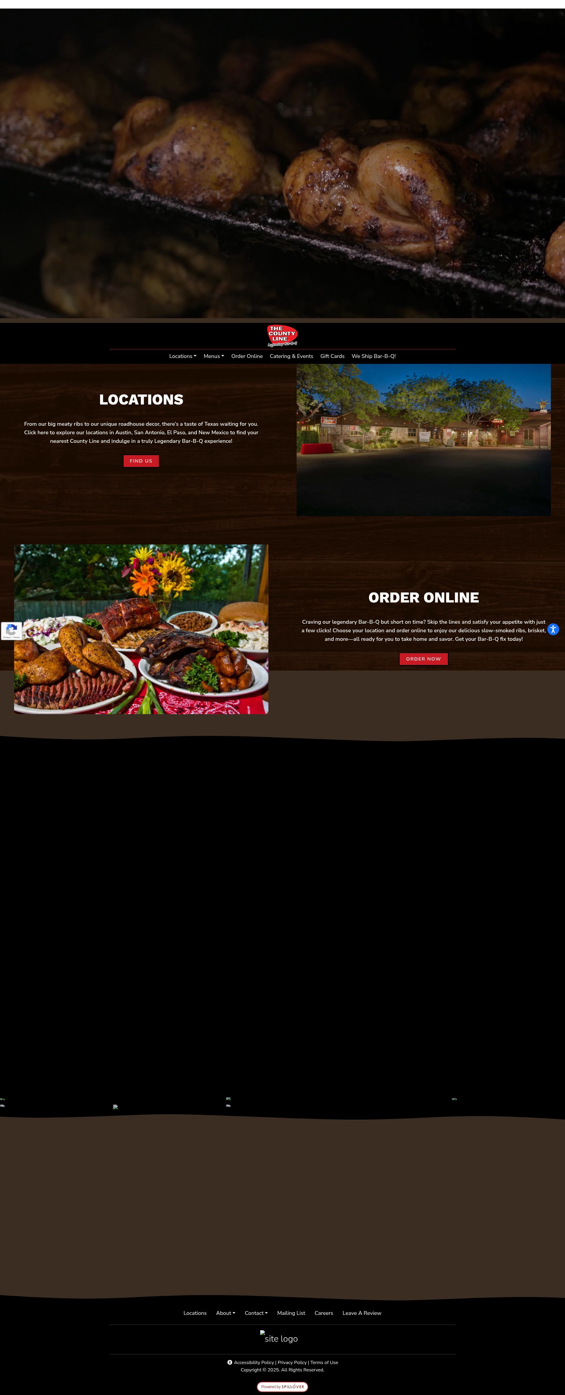 Screenshot of countyline.com