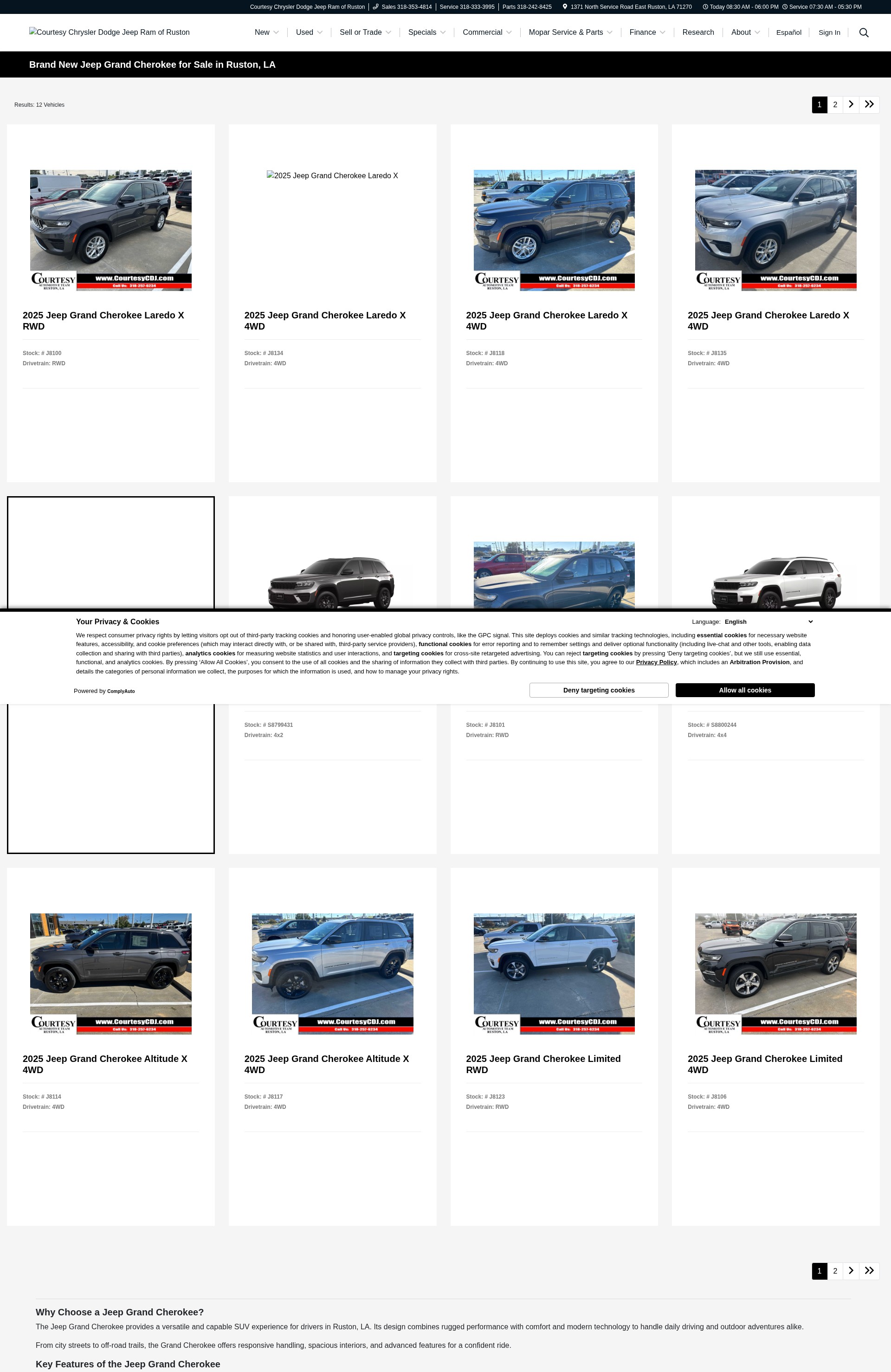 Screenshot of courtesycdj.com