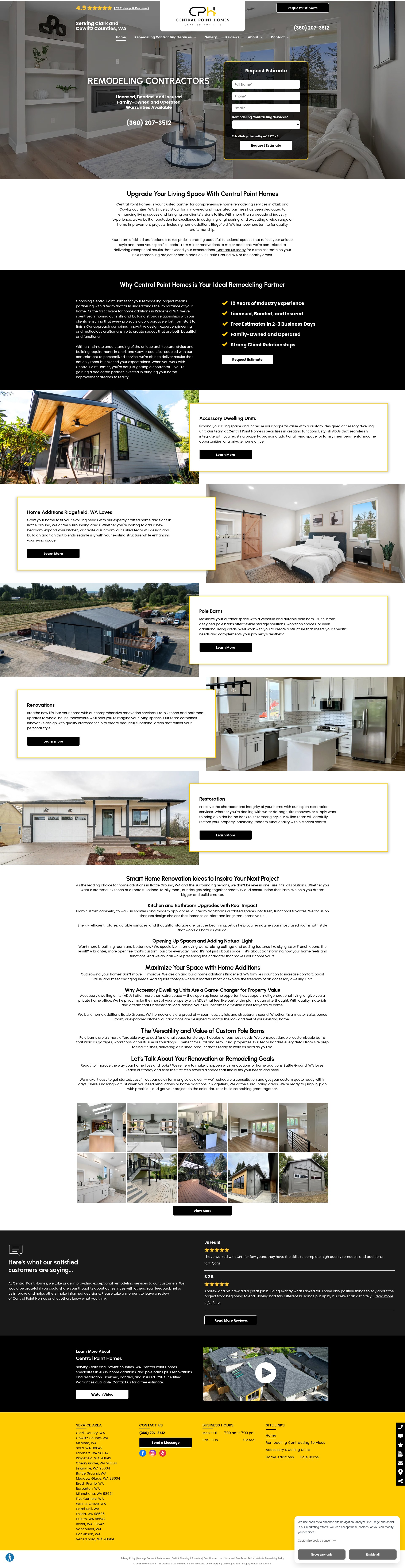Screenshot of cphbuild.com