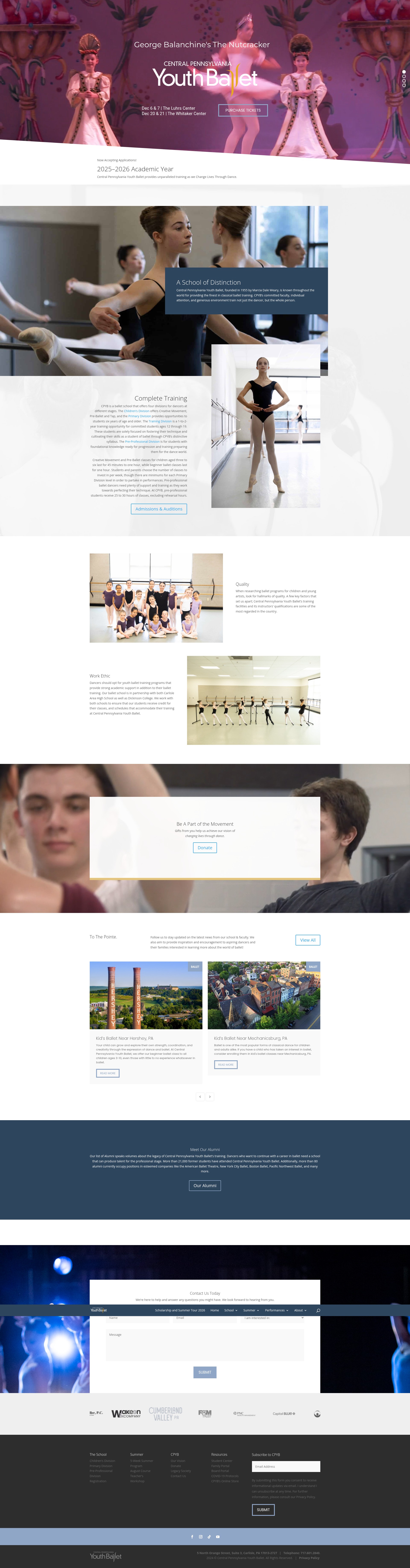 Screenshot of cpyb.org