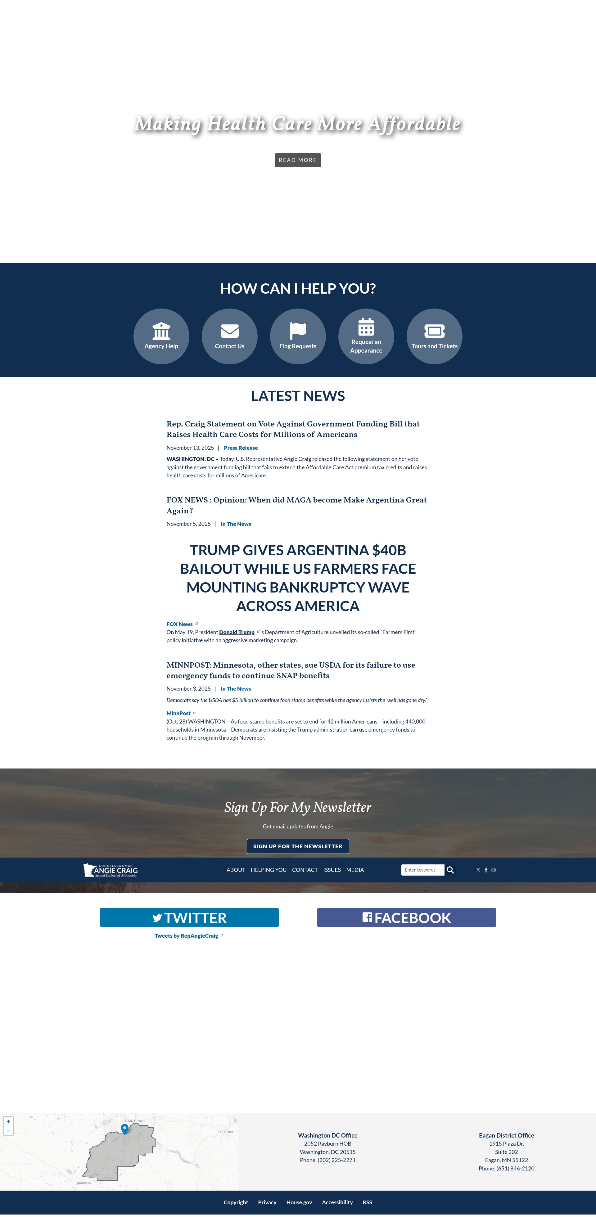 Screenshot of craig.house.gov