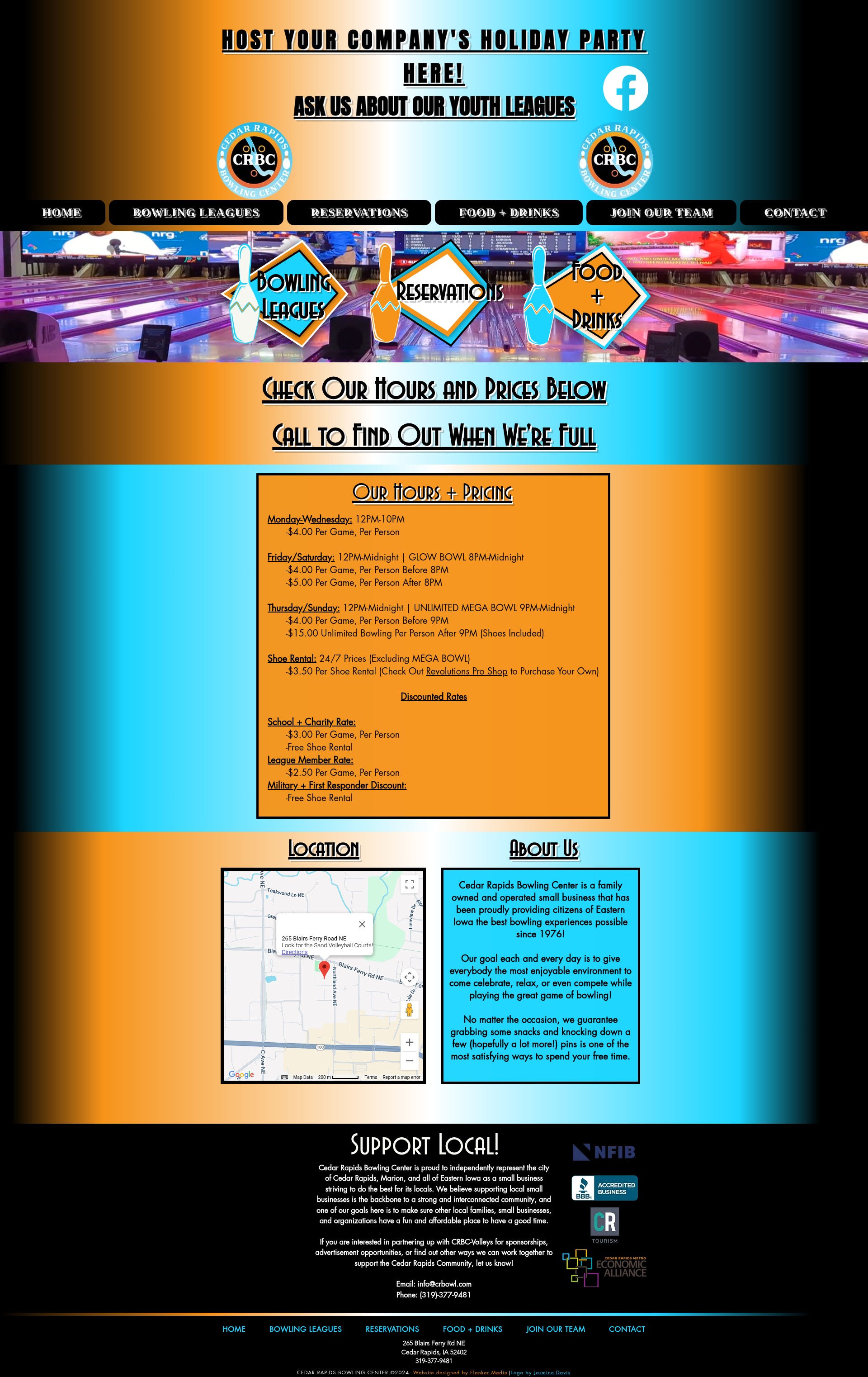 Screenshot of crbowl.com