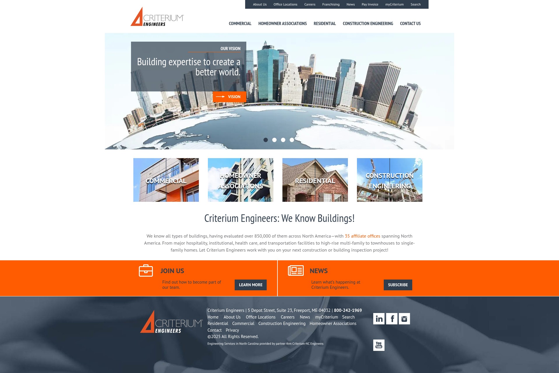 Screenshot of criterium-engineers.com