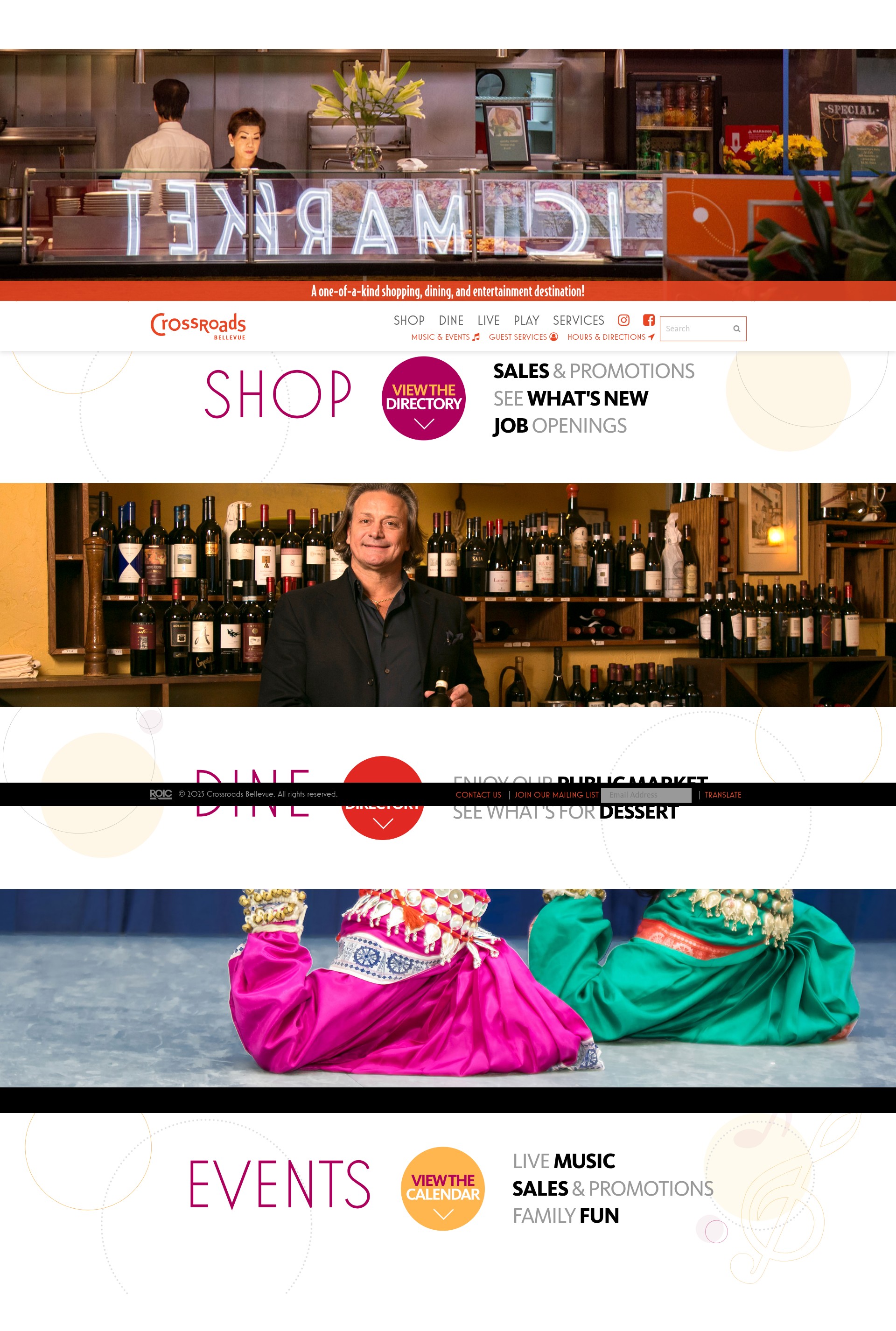Screenshot of crossroadsbellevue.com