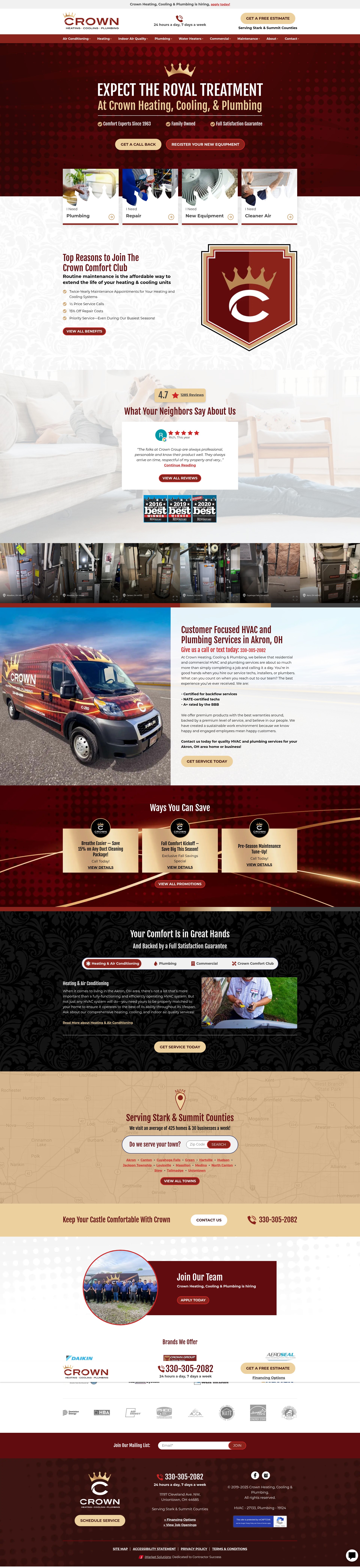 Screenshot of crowngroupohio.com