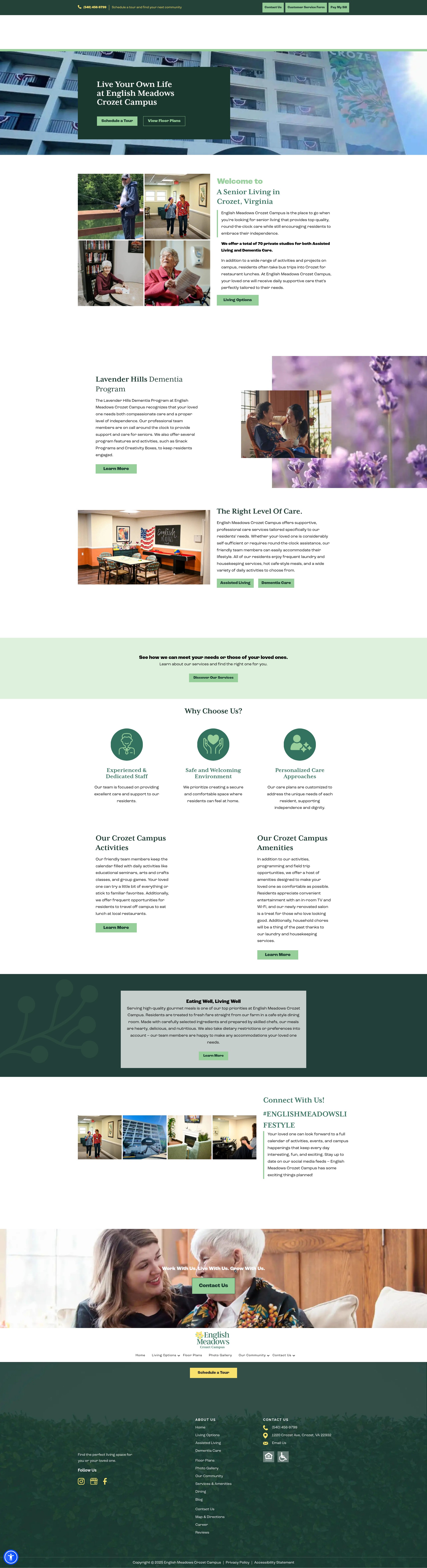 Screenshot of crozet.care