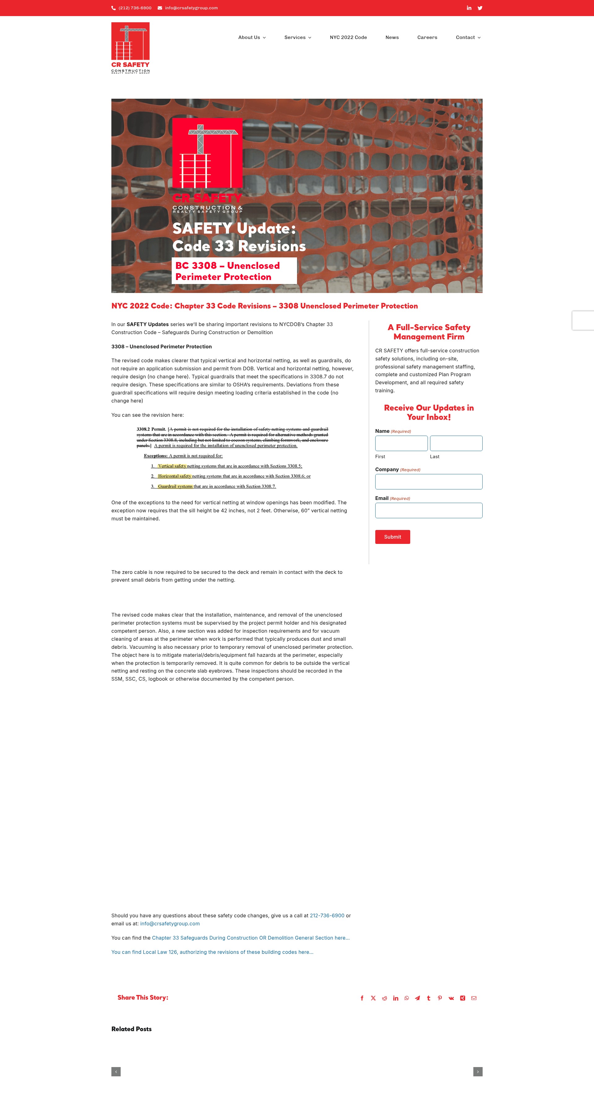Screenshot of crsafetygroup.com