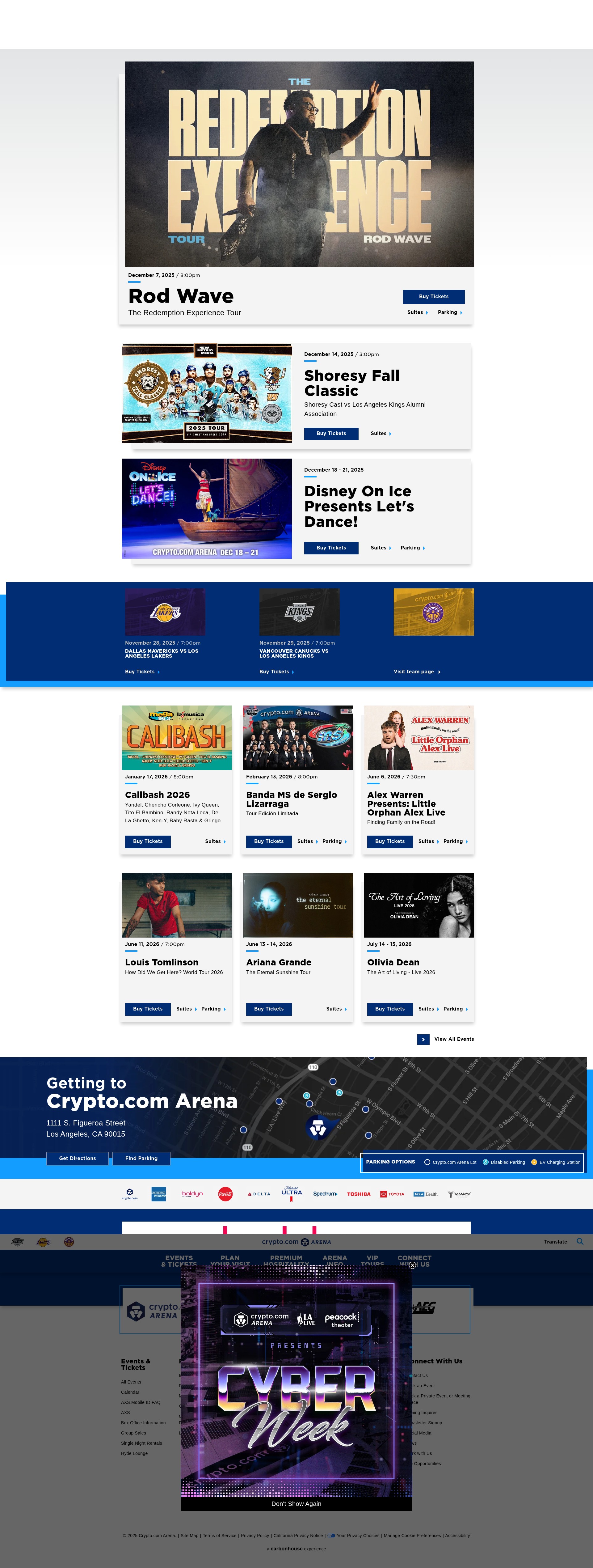 Screenshot of cryptoarena.com