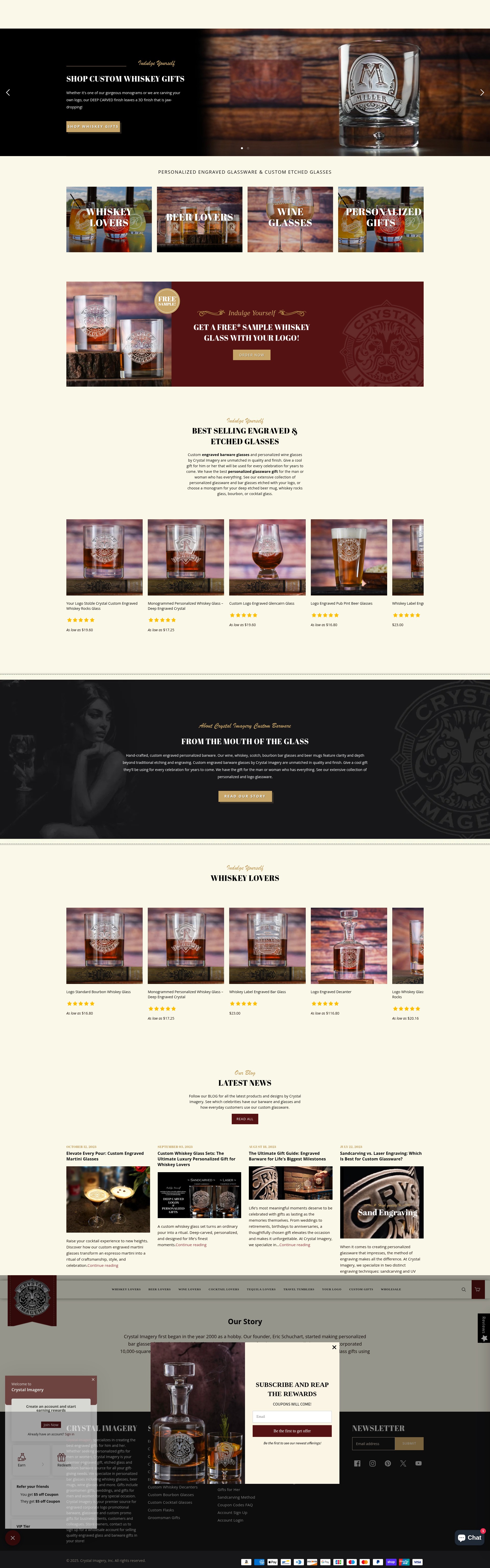 Screenshot of crystalimagery.myshopify.com