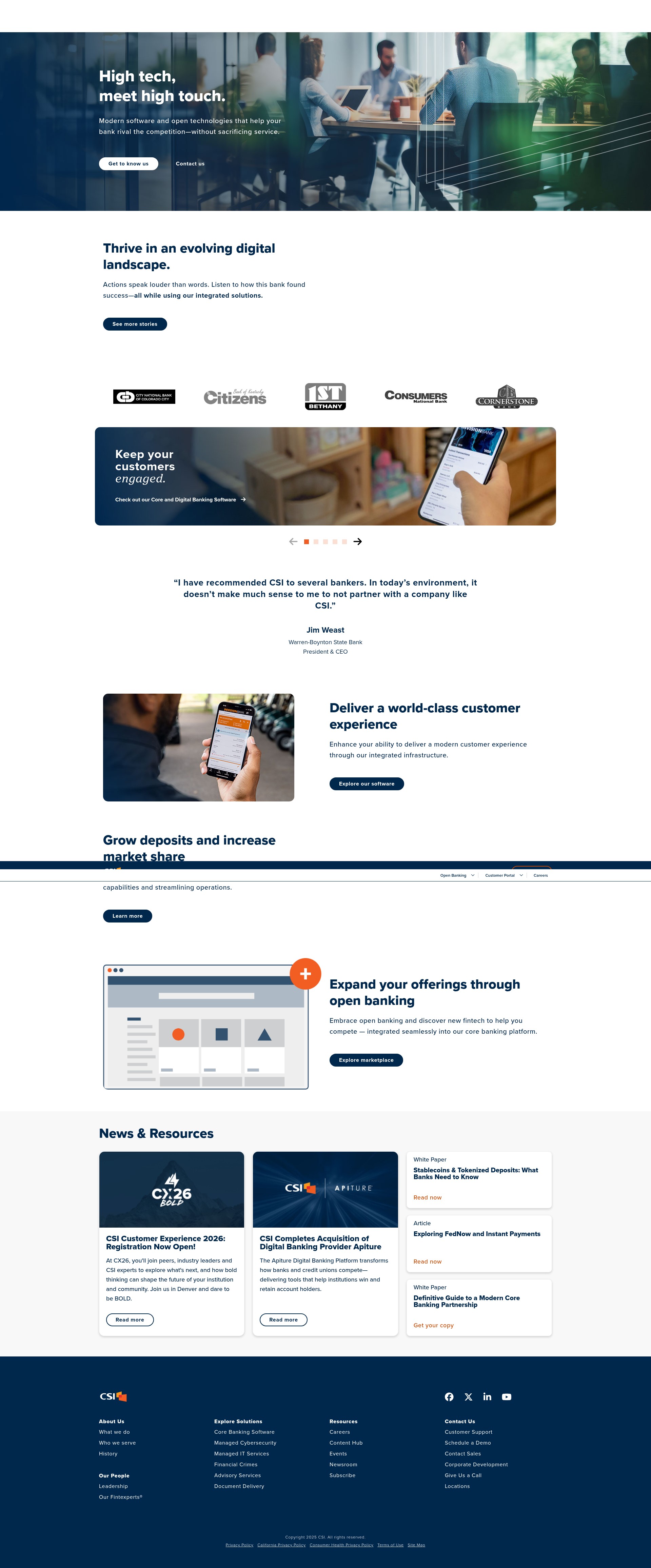 Screenshot of csiweb.com