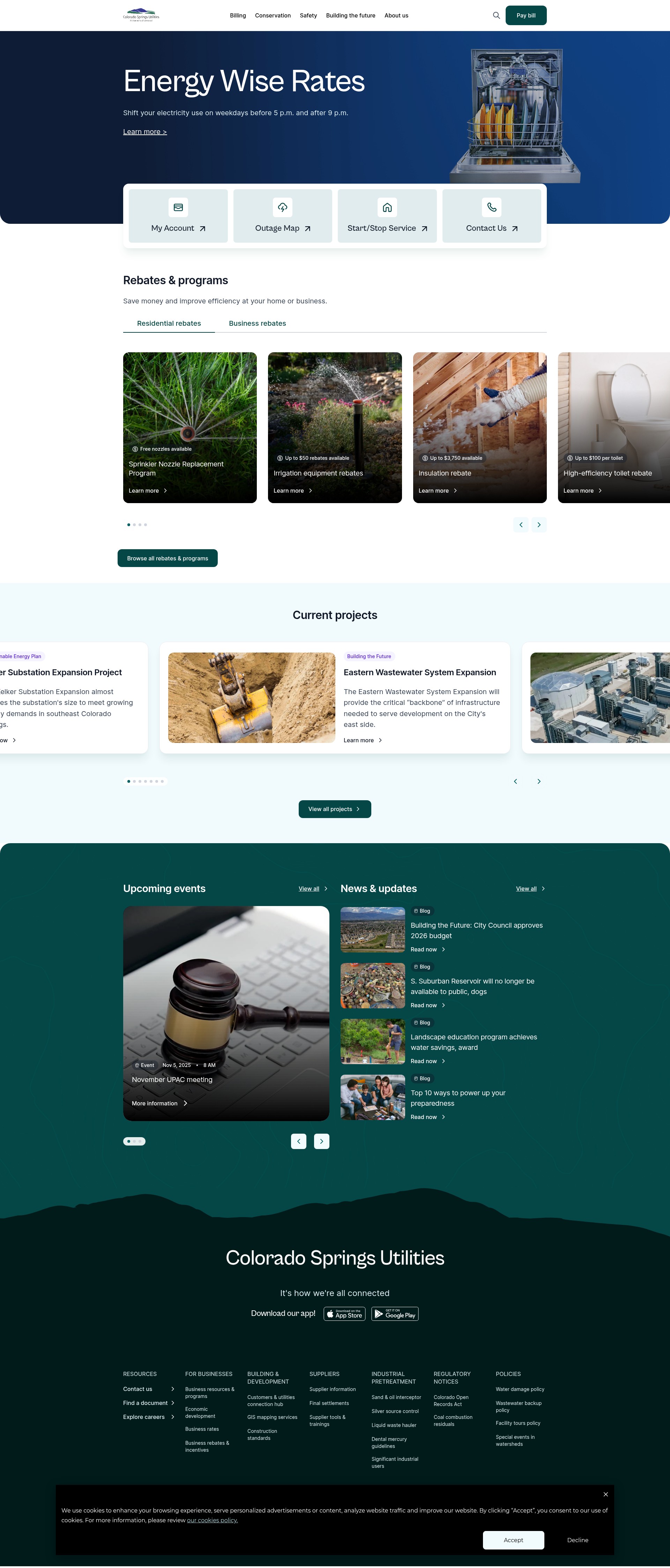 Screenshot of csu.org