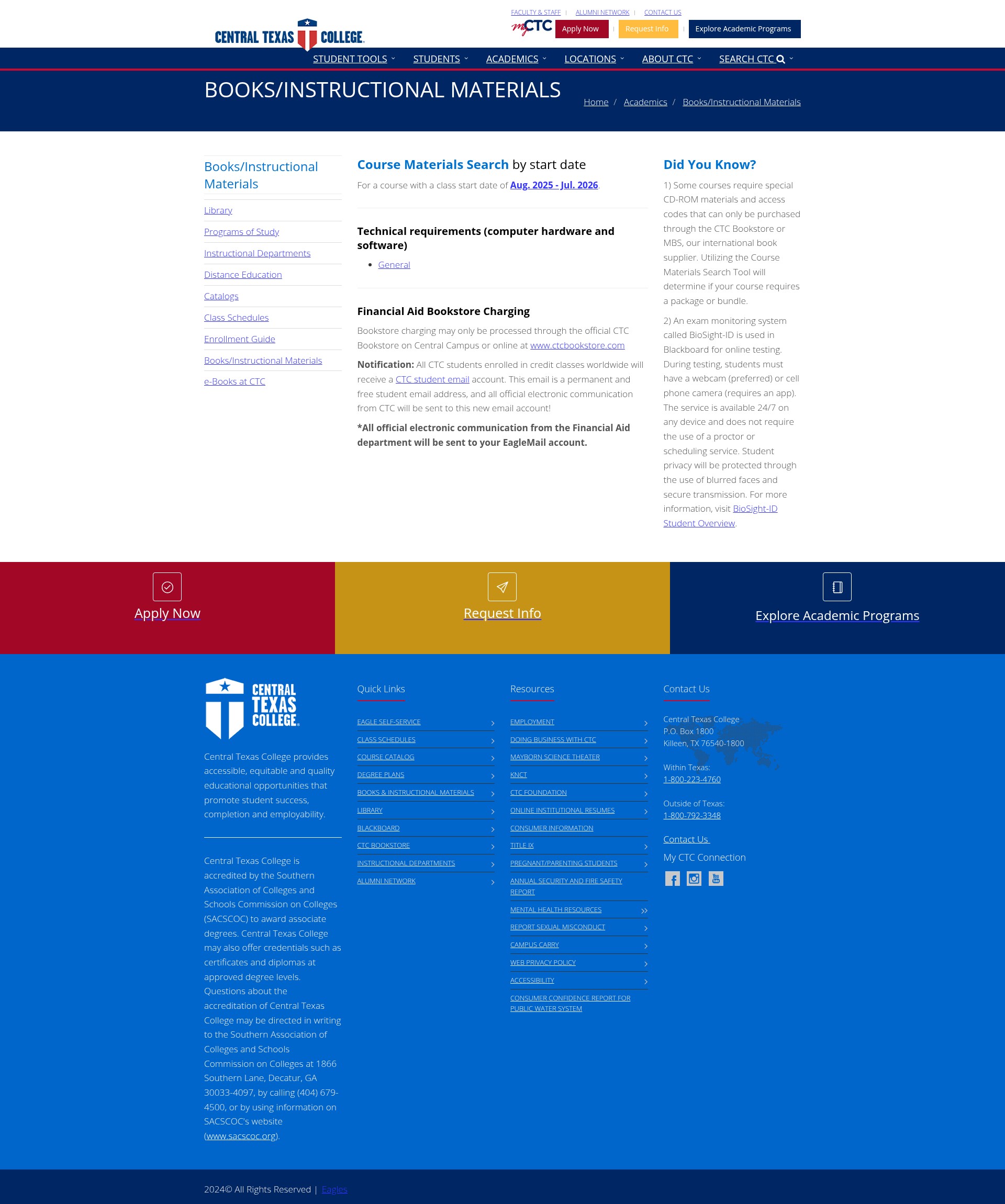 Screenshot of ctcd.edu