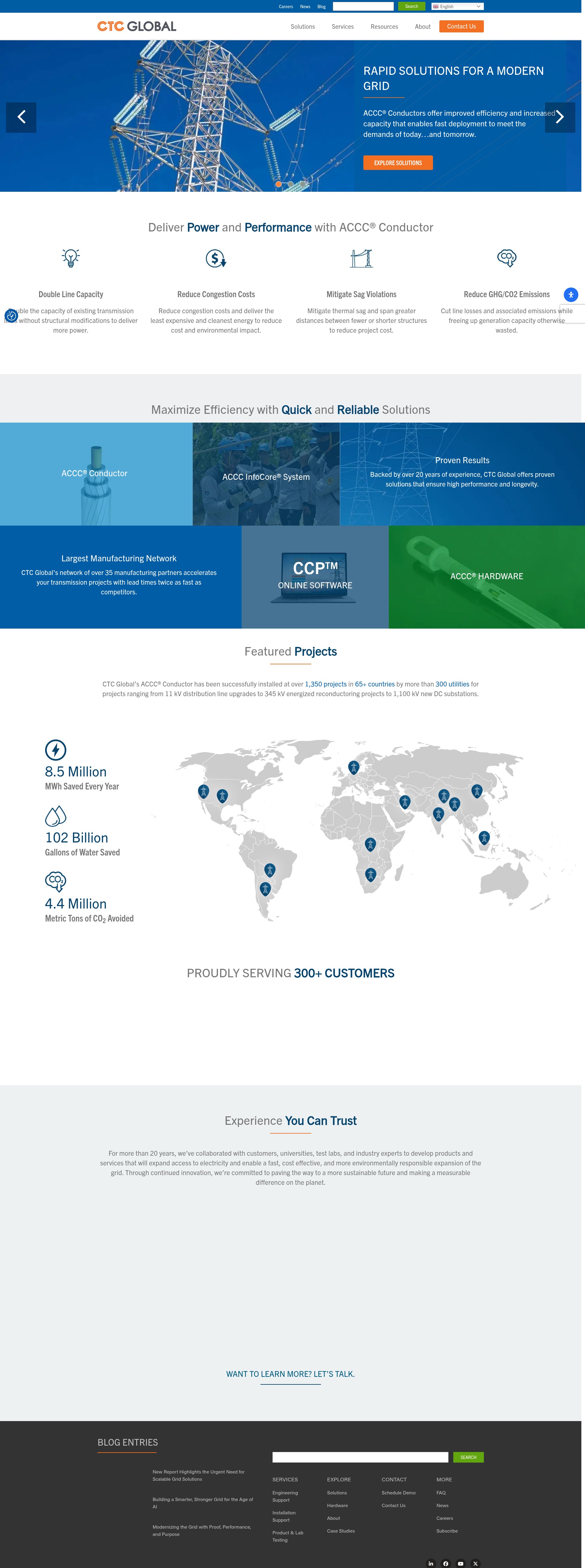 Screenshot of ctcglobal.com