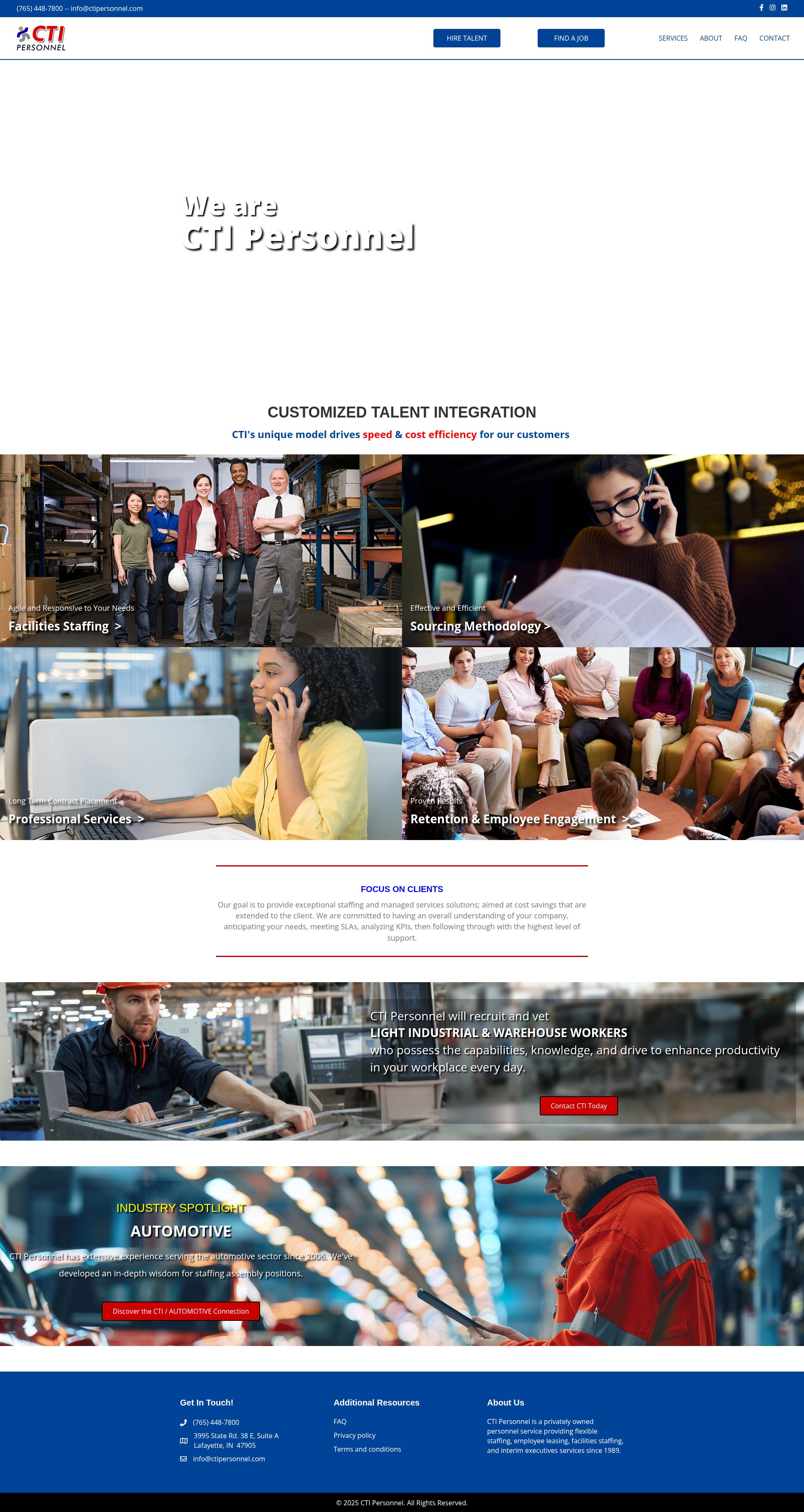 Screenshot of ctipersonnel.com