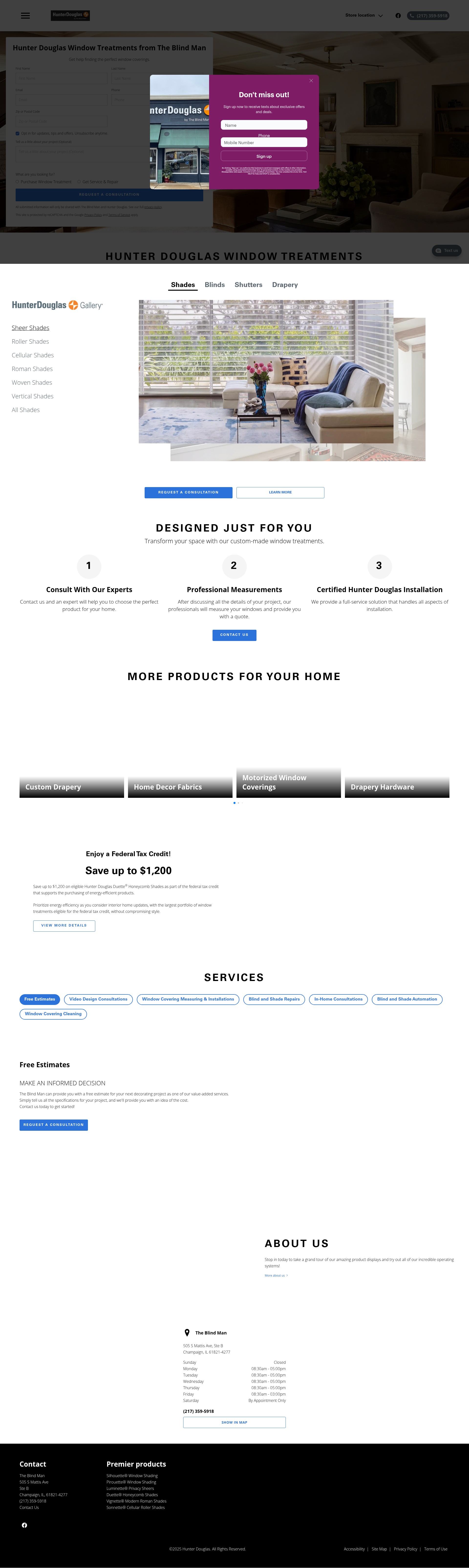 Screenshot of cublindman.com